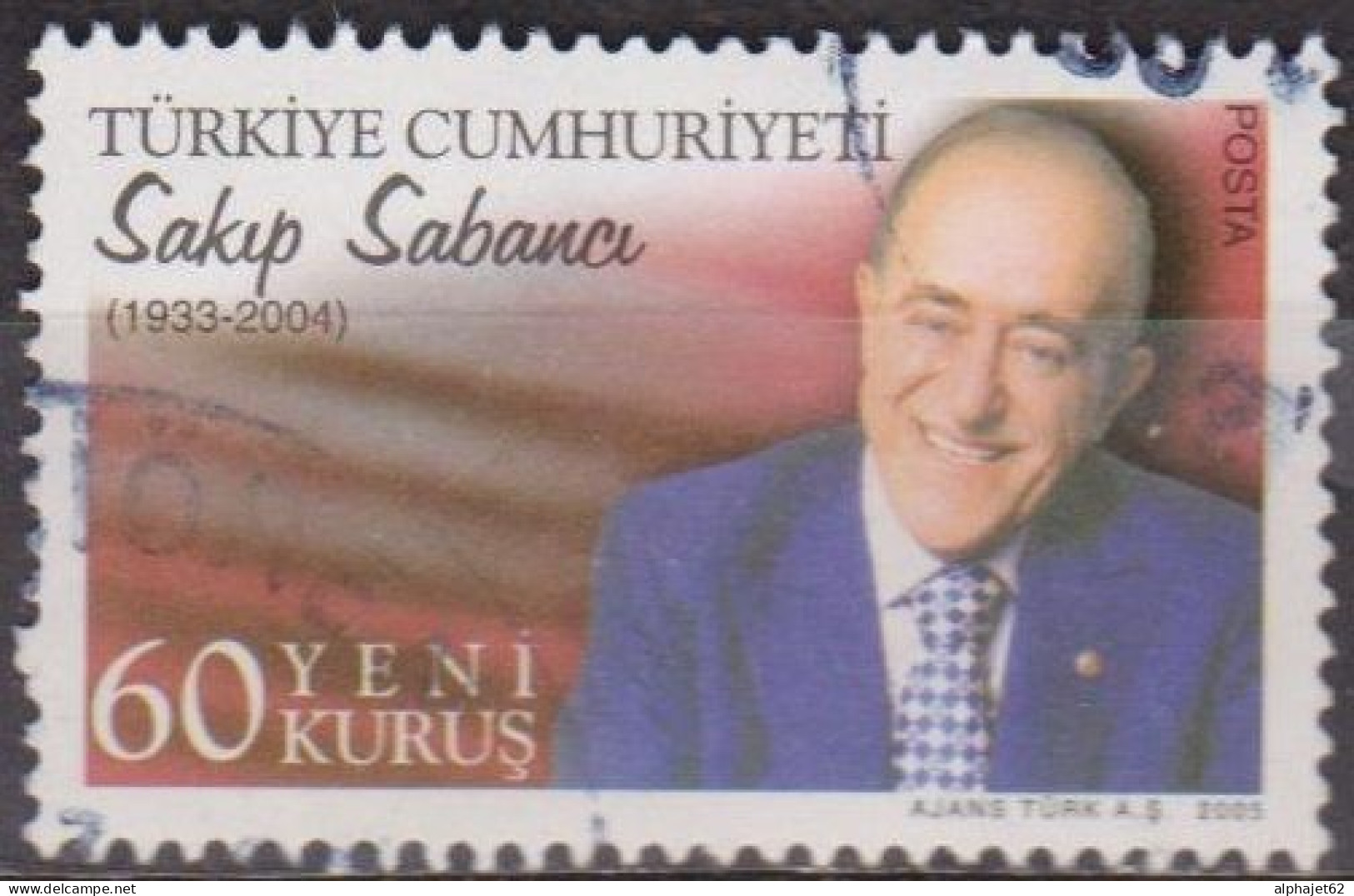 Sakip Sabanci - TURQUIE - Homme D'affaires, Philantrope - 2005 - N° 3187 - Used Stamps
