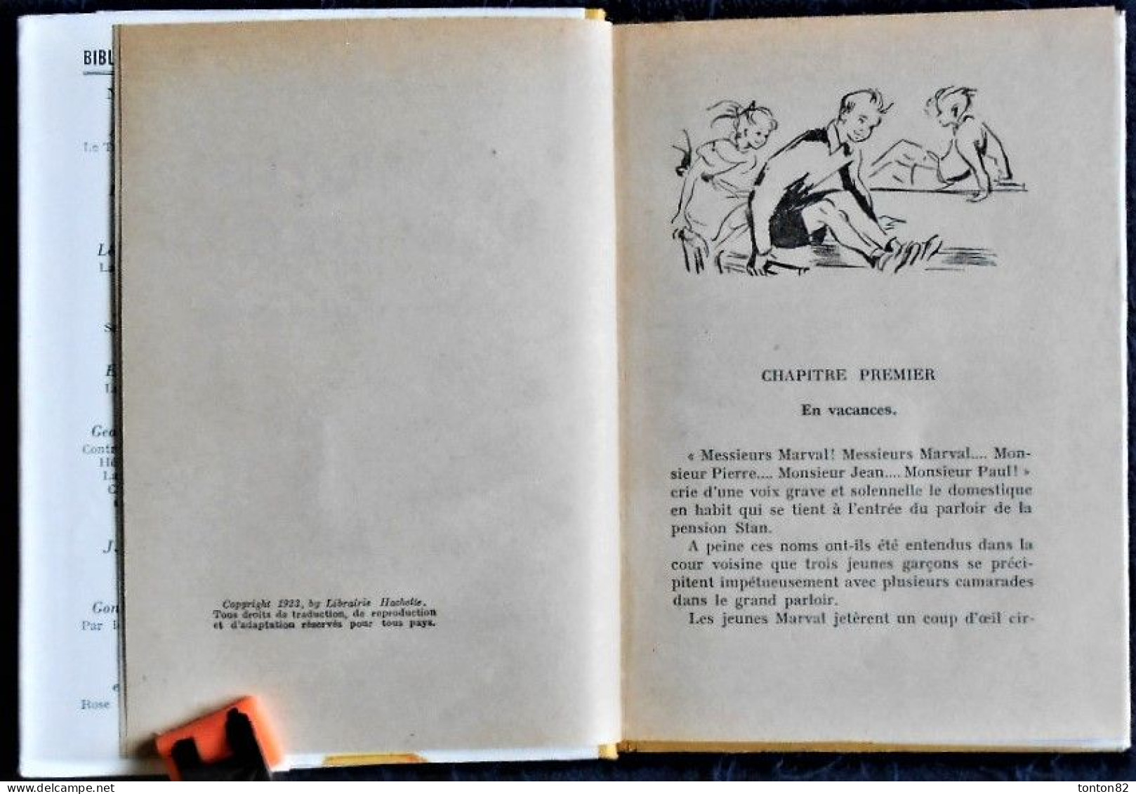 M. Du Genestoux  - Le Cirque Piccolo - Hachette - Bibliothèque Rose - ( 1955 ) - Avec Sa Jaquette . - Bibliothèque Rose