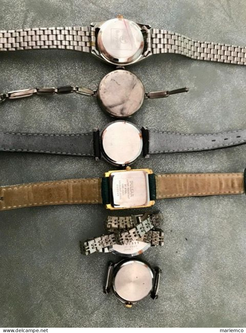 LOT 7 montres femmes