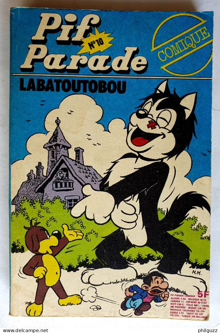 PETIT FORMAT PIF PARADE COMIQUE 1ère Série Album N° 10 1979 - Pif - Autres