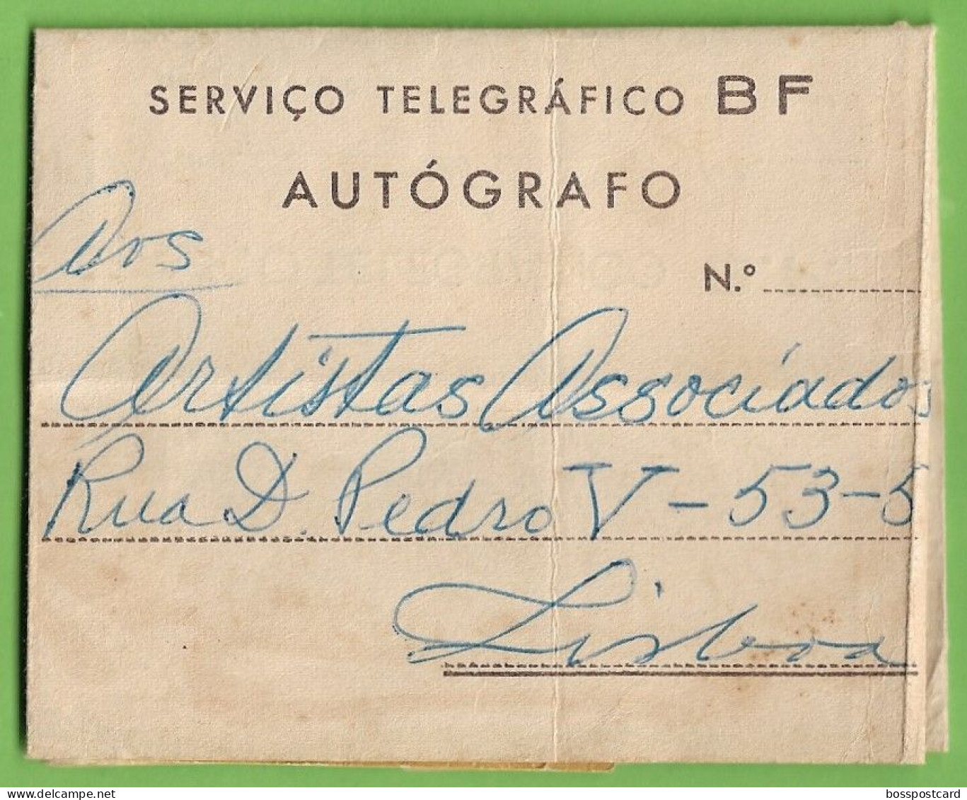 História Postal - Filatelia - Autógrafo - Boas Festas Natal Christmas Noel Telegram Stamps Timbres Philately Portugal - Briefe U. Dokumente