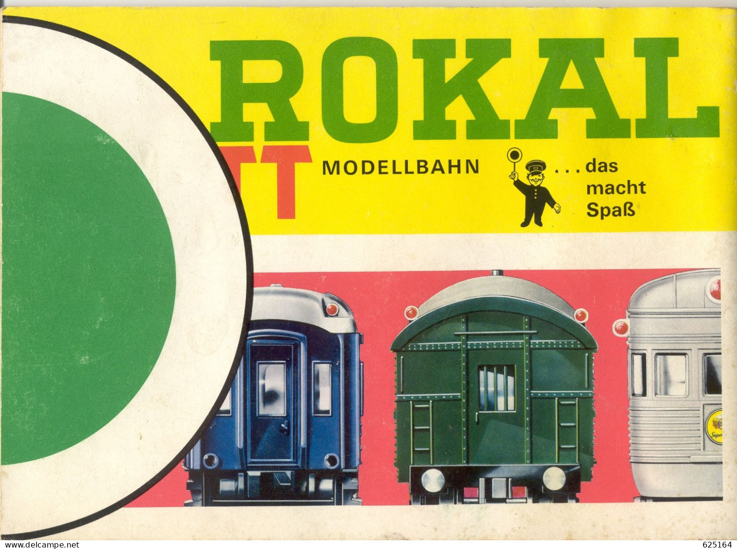 Catalogue ROKAL 1963 Nr. 15/D TT Spurweit TT 1:120 12 Mm - German