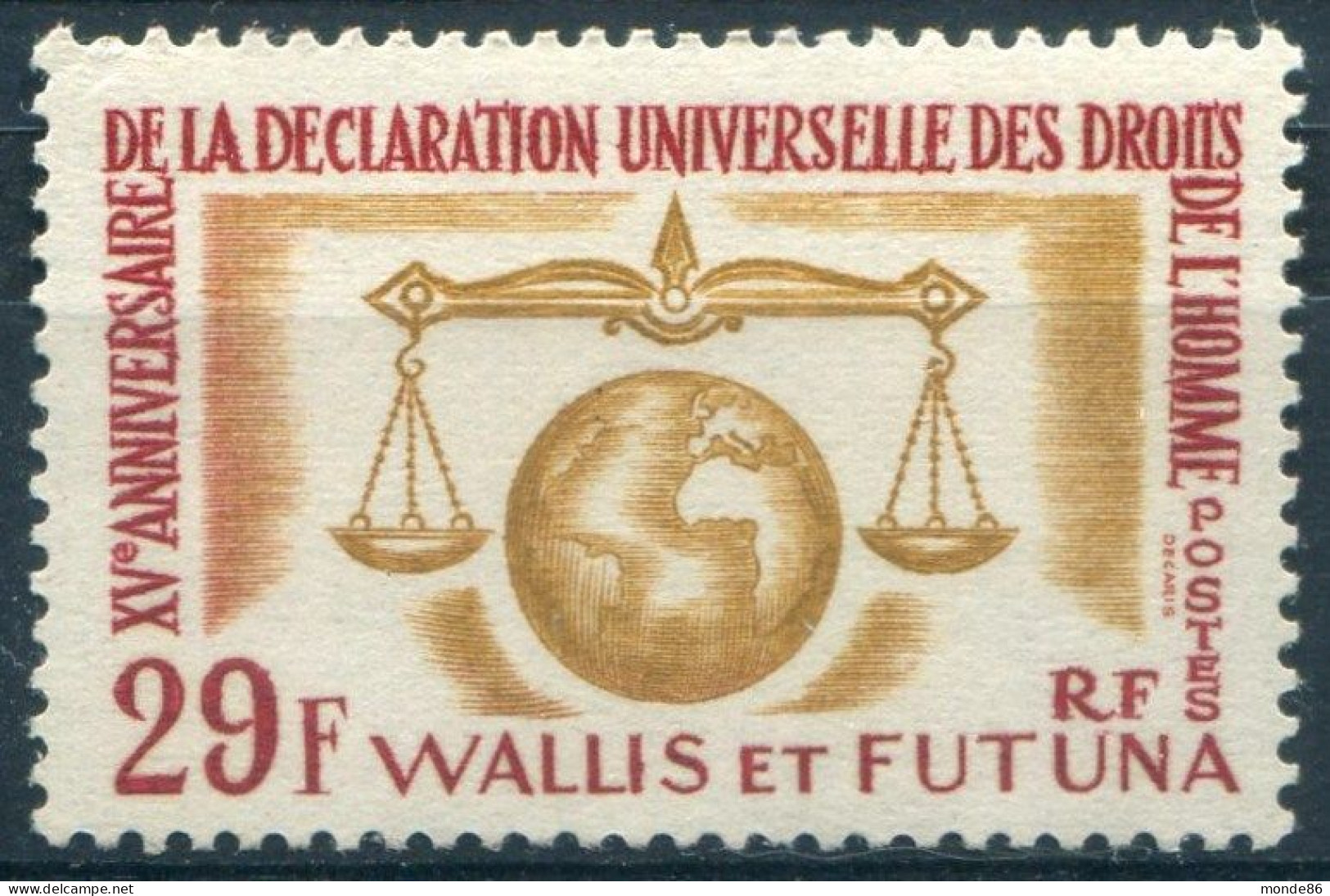 WALLIS & FUTUNA - Y&T  N° 169 ** - Unused Stamps