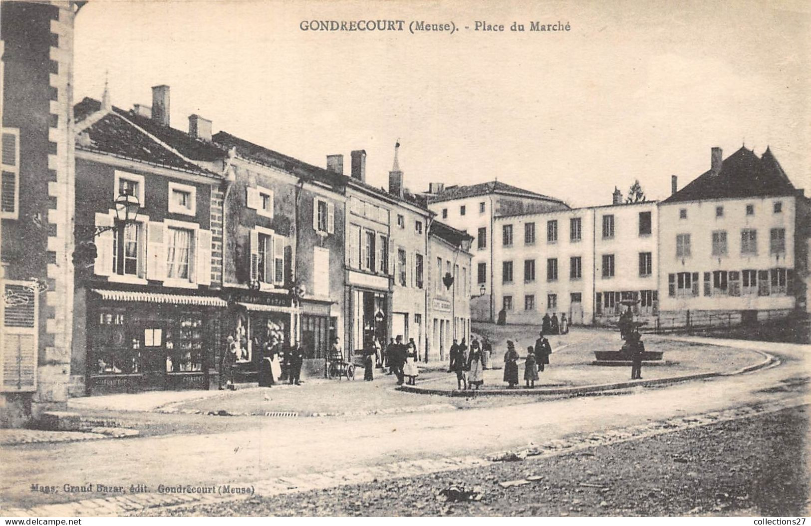 55-GONDRECOURT- LA PLACE DU MARCHE - Gondrecourt Le Chateau