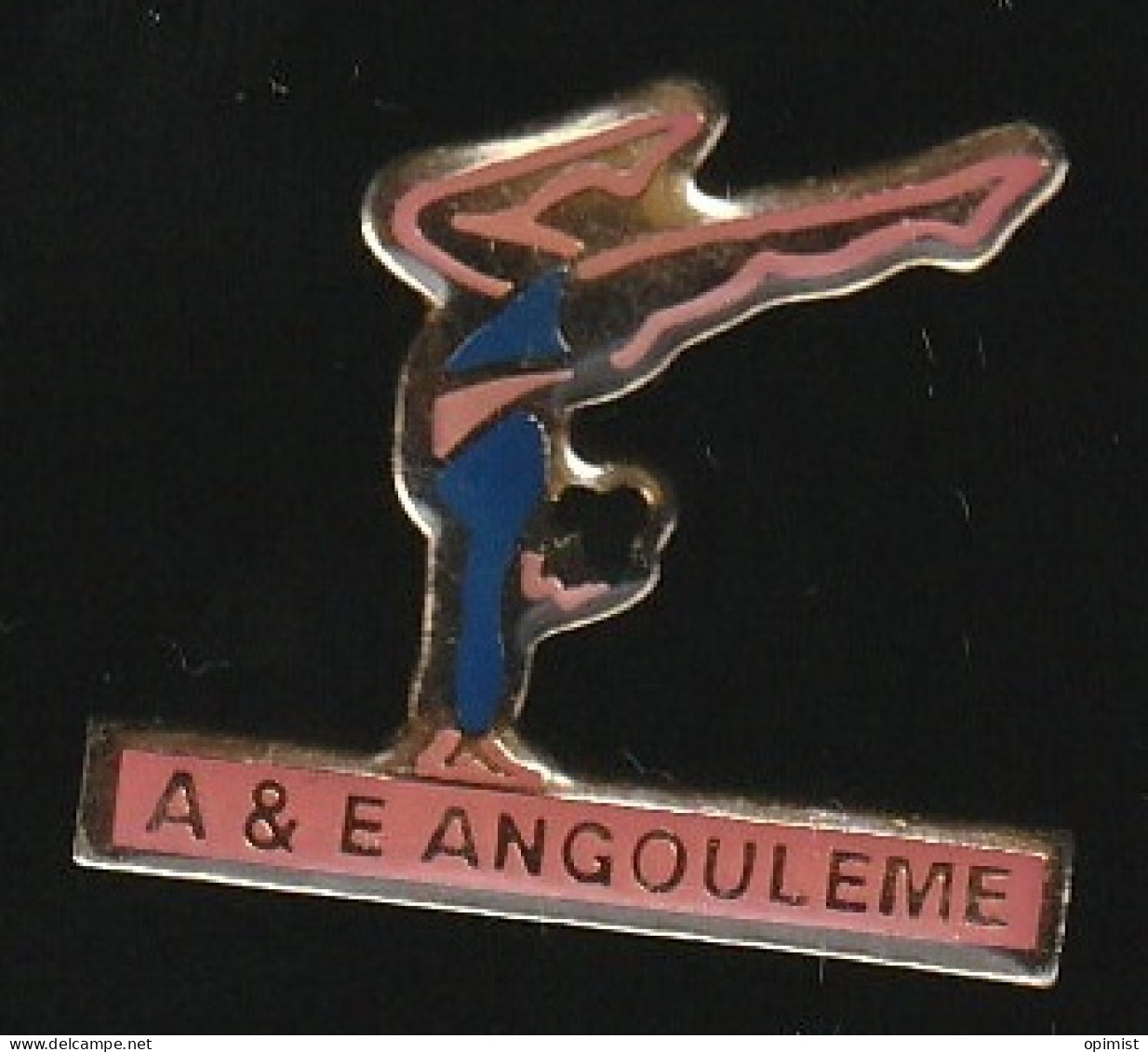 76487-Pin's.A Et E Angouleme.Gymnastique. - Gymnastique