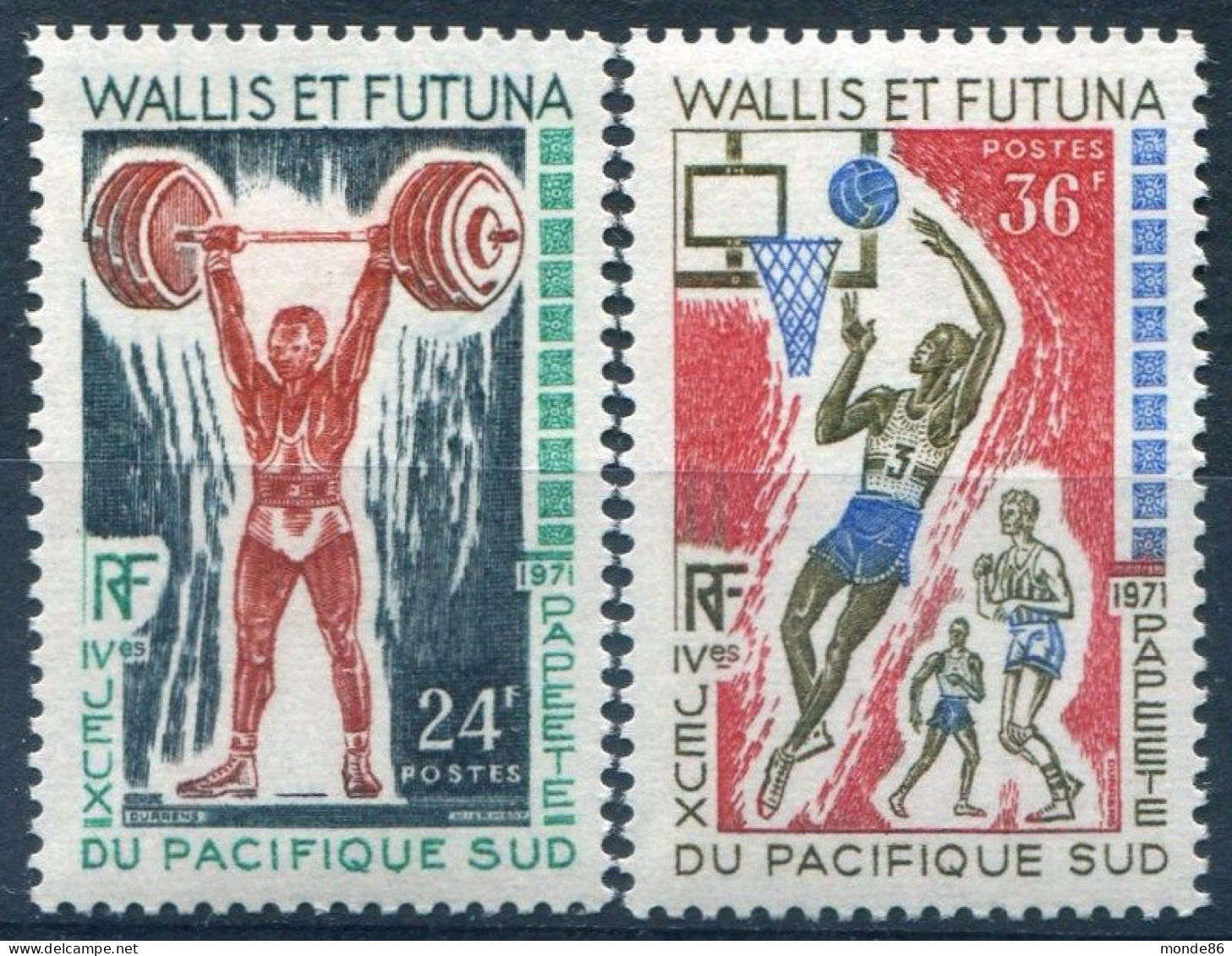 WALLIS & FUTUNA - Y&T  N° 178-179 ** - Ungebraucht