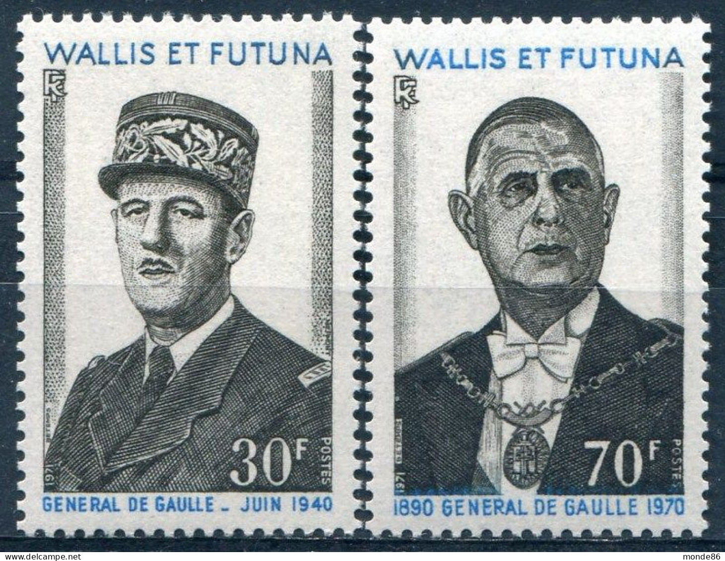 WALLIS & FUTUNA - Y&T  N° 180-181 ** - Unused Stamps
