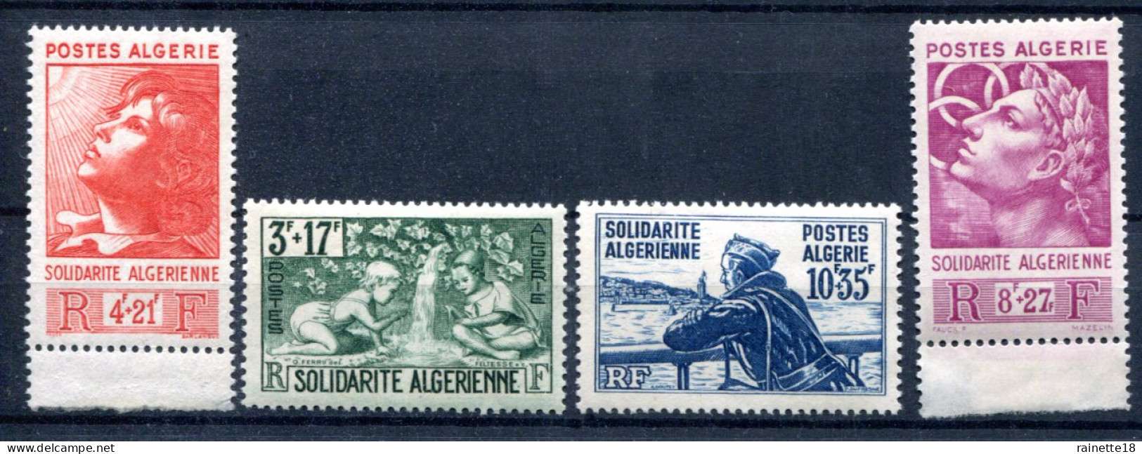 Algérie       249/252 ** - Nuevos