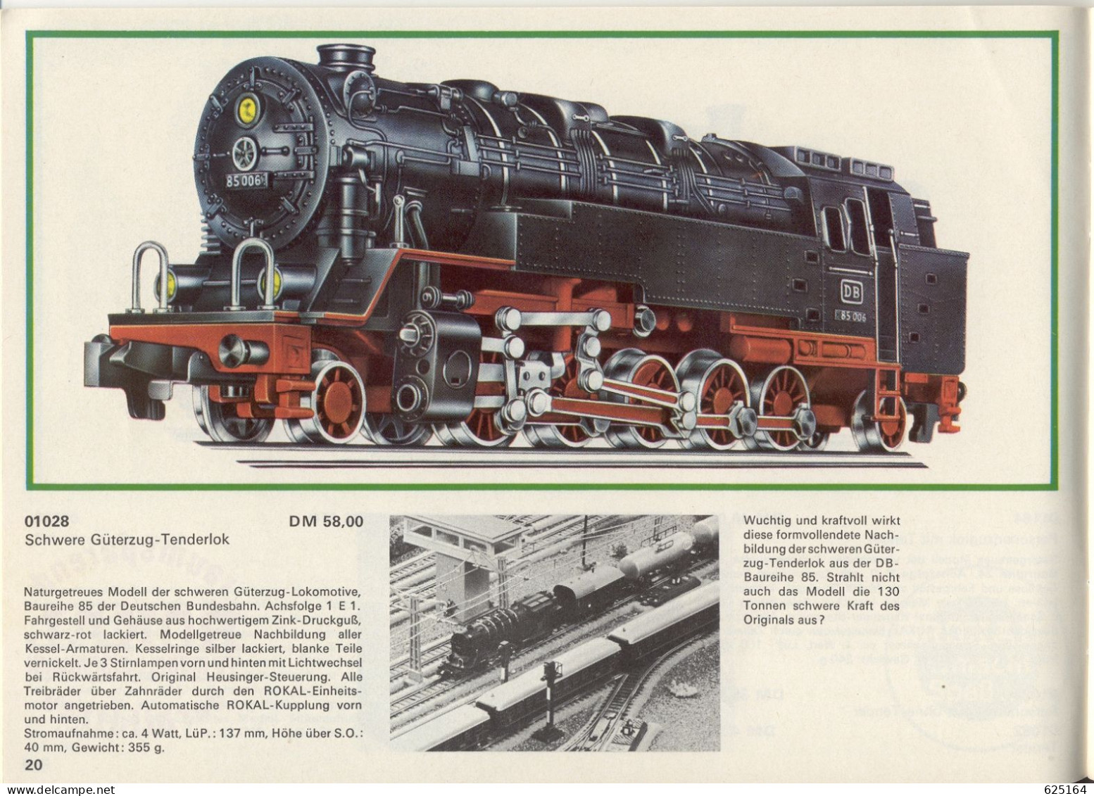 Catalogue ROKAL TT Modell-Eisenbahn 1966 Nr 18/D Maßstab 1/120 - Allemand