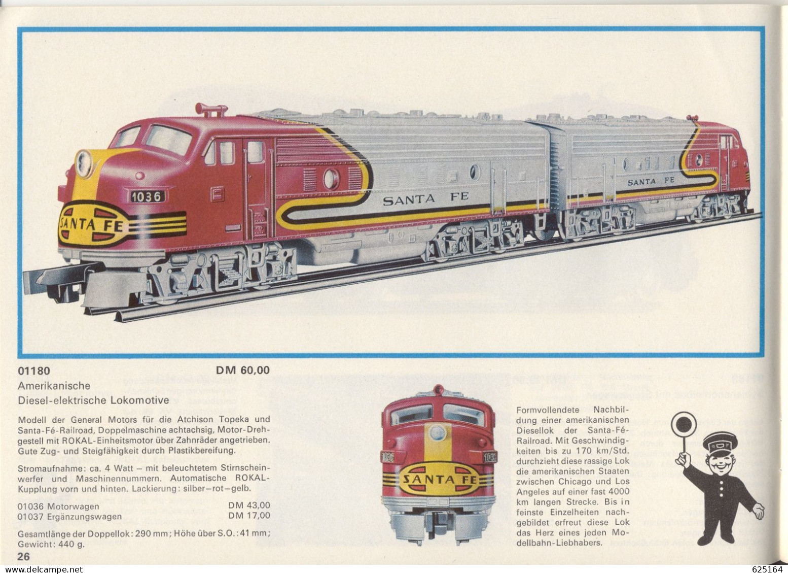 Catalogue ROKAL TT Modell-Eisenbahn 1966 Nr 18/D Maßstab 1/120 - German