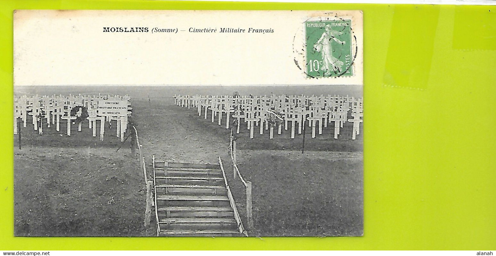 MOISLAINS Cimetière Militaire Français (Cosson) Somme (80) - Moislains