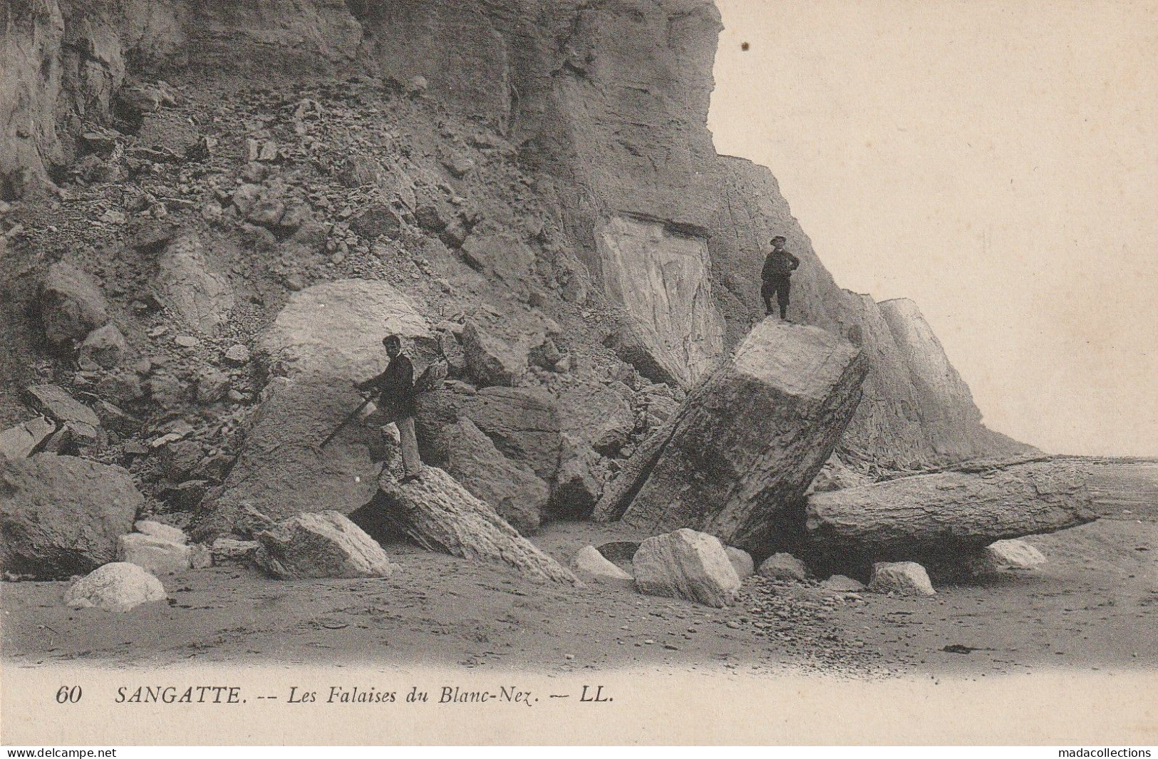 Sangatte (62 - Pas De Calais) Les Falaises Du Blanc Nez - Sangatte