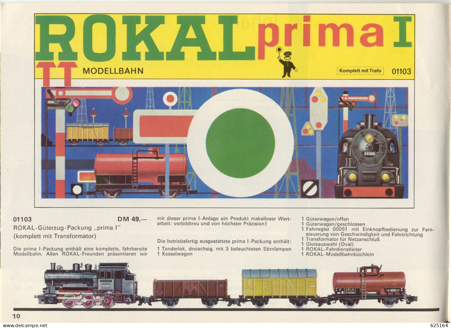 Catalogue ROKAL 1967 TT Modelbakn Katalog N. 19/D - German