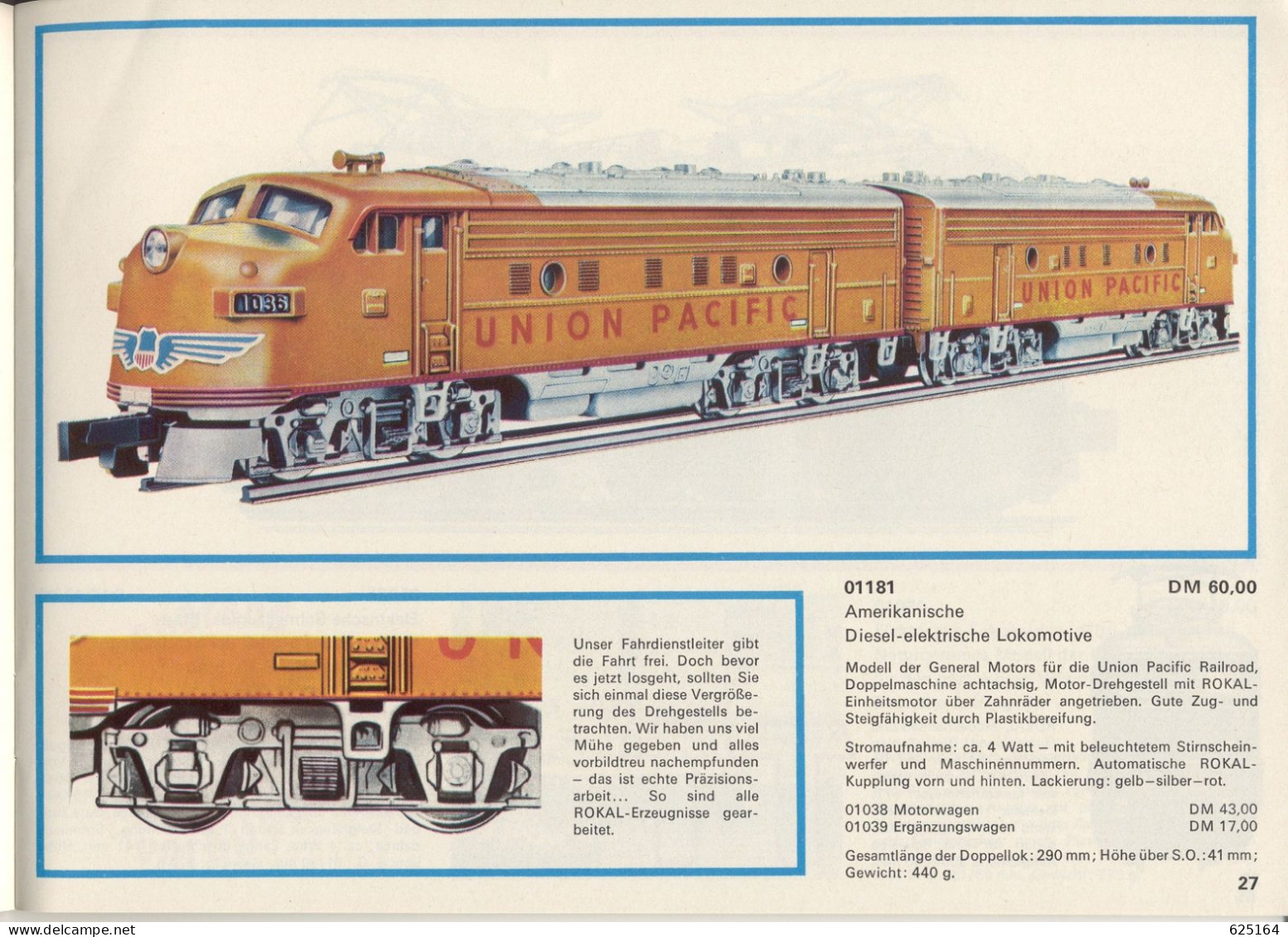 Catalogue ROKAL 1967 TT Modelbakn Katalog N. 19/D - Duits