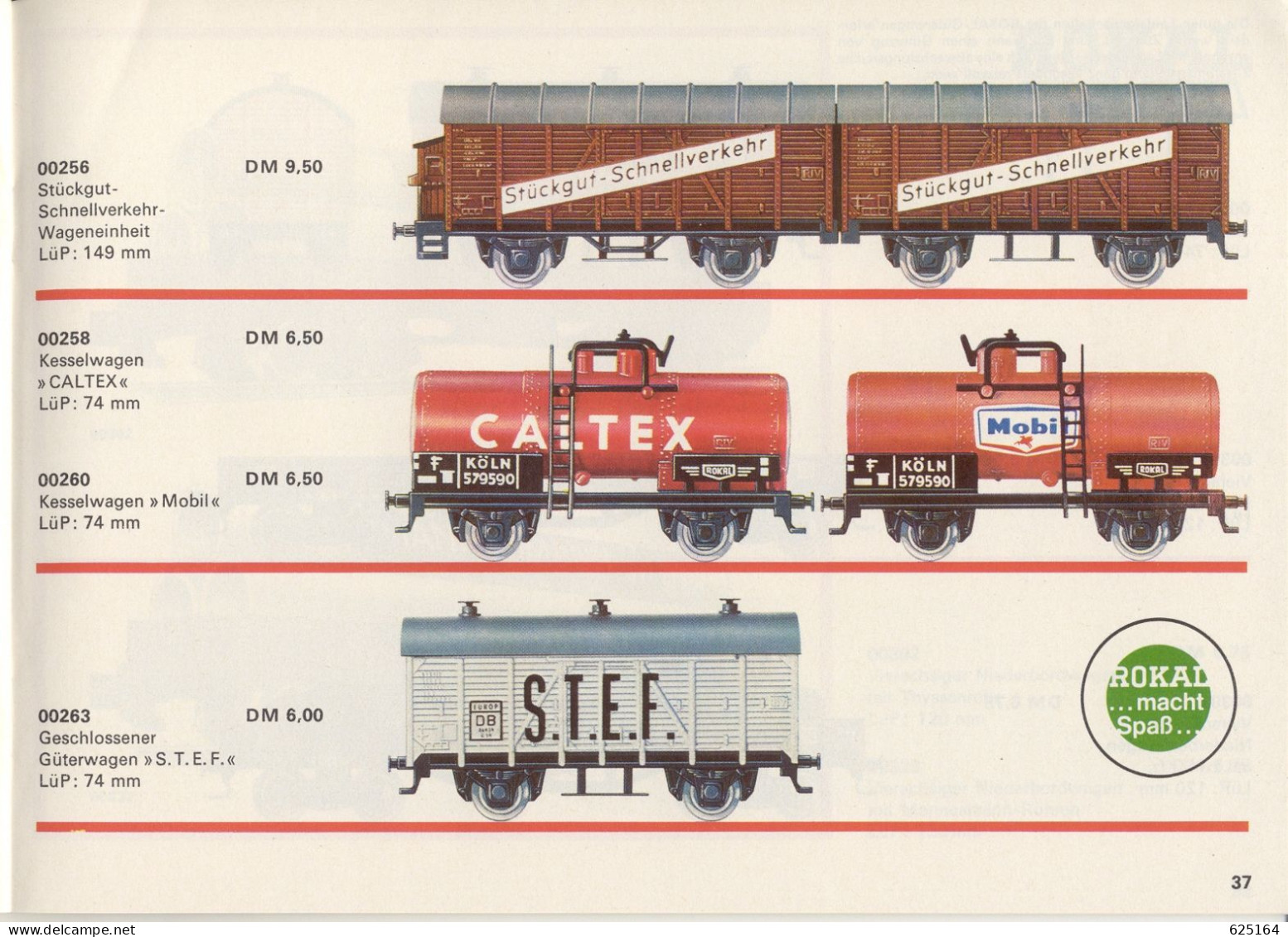 Catalogue ROKAL 1967 TT Modelbakn Katalog N. 19/D - Allemand