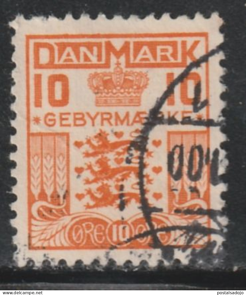 DANEMARCK 1070 // YVERT 8 // 1875--02 - Postage Due