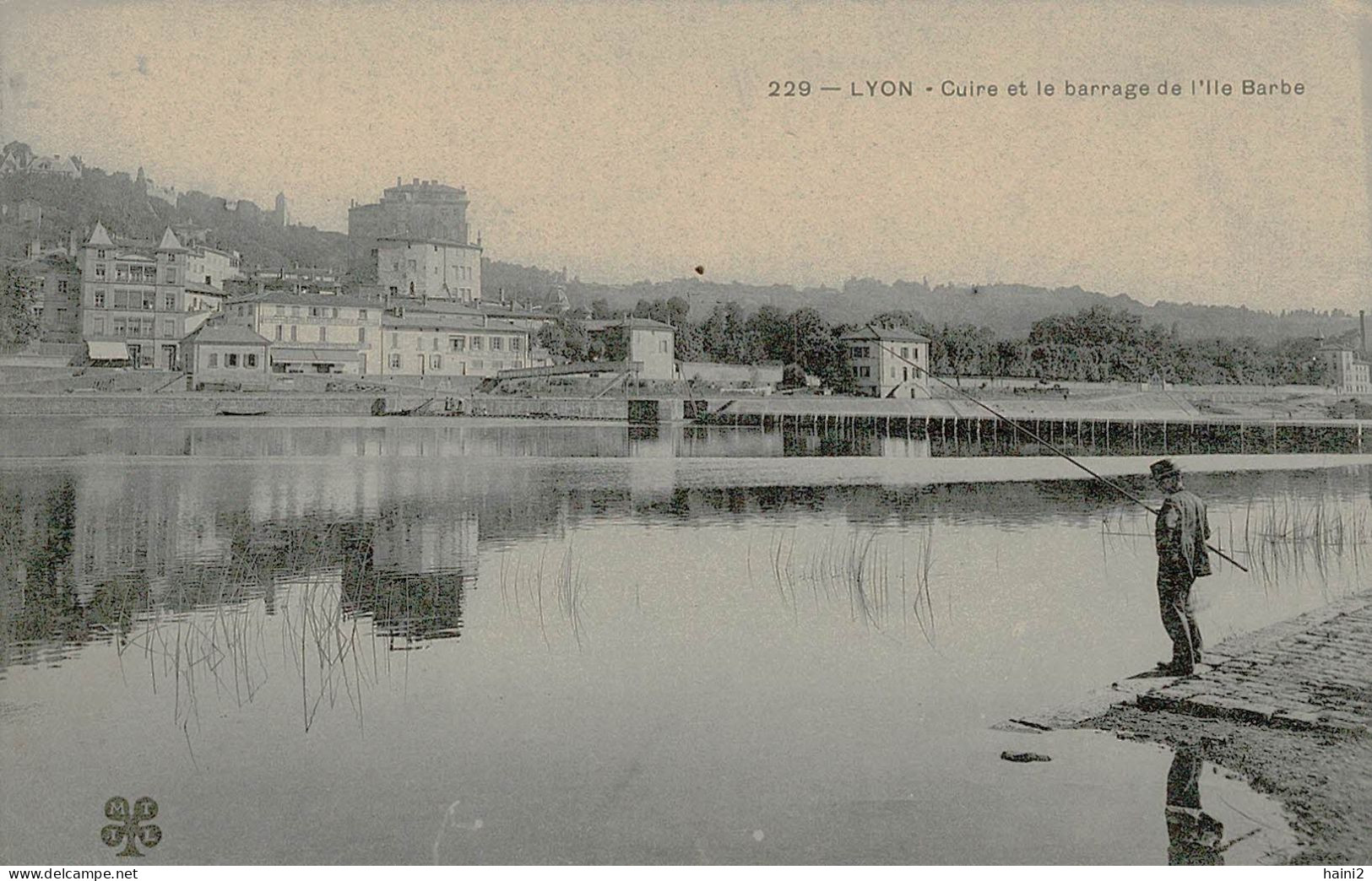 Lyon Cuire Et Le Barrage De 'Ile Barbe - Lyon 9