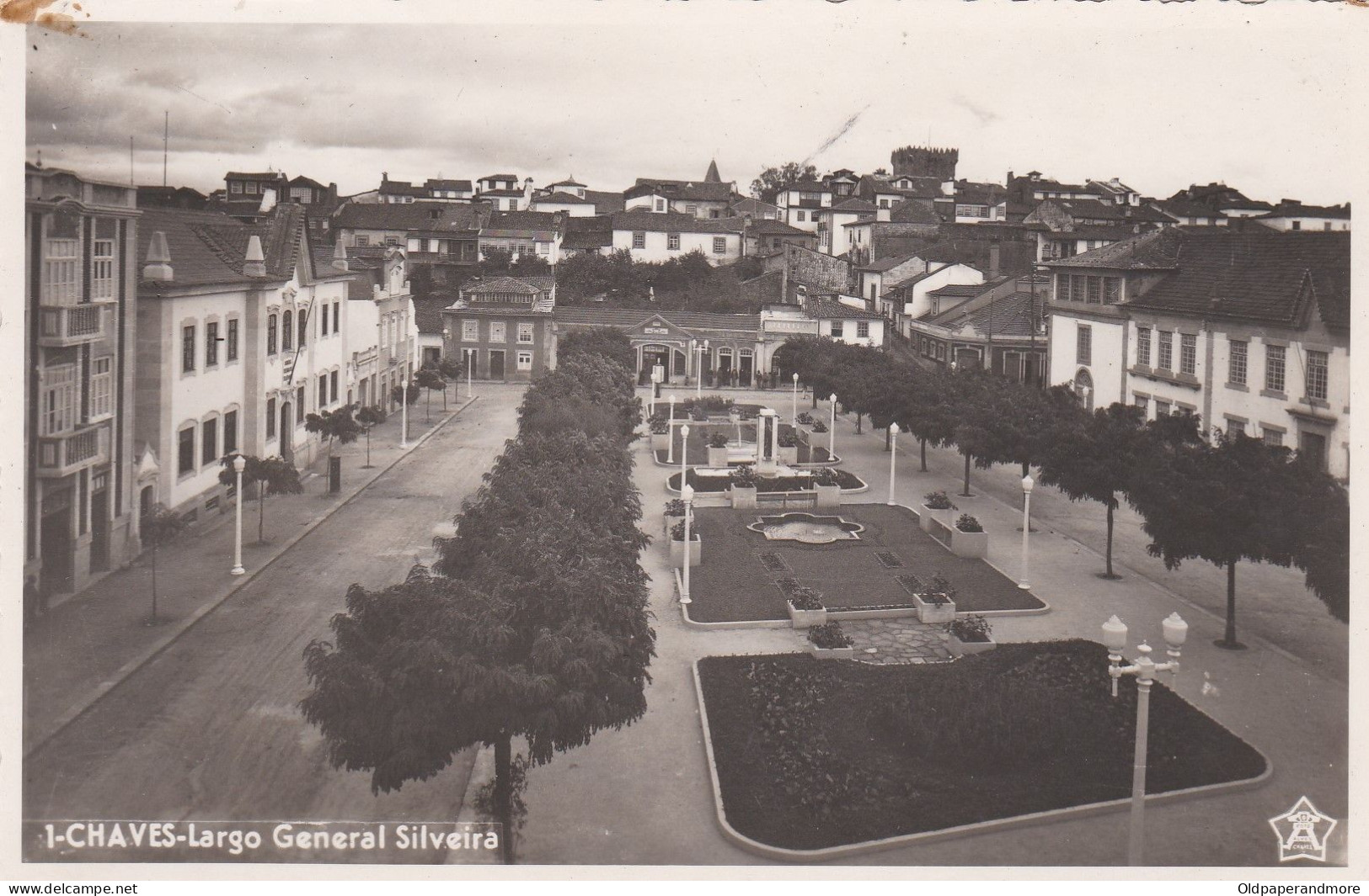 POSTCARD PORTUGAL - CHAVES - LARGO GENERAL SILVEIRA - Vila Real