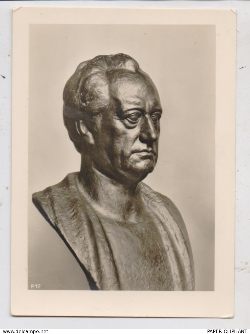 BERÜHMTE PERSÖNLICHKEITEN - GOETHE, Büste Von Prof. Georg Müller - München - Ecrivains