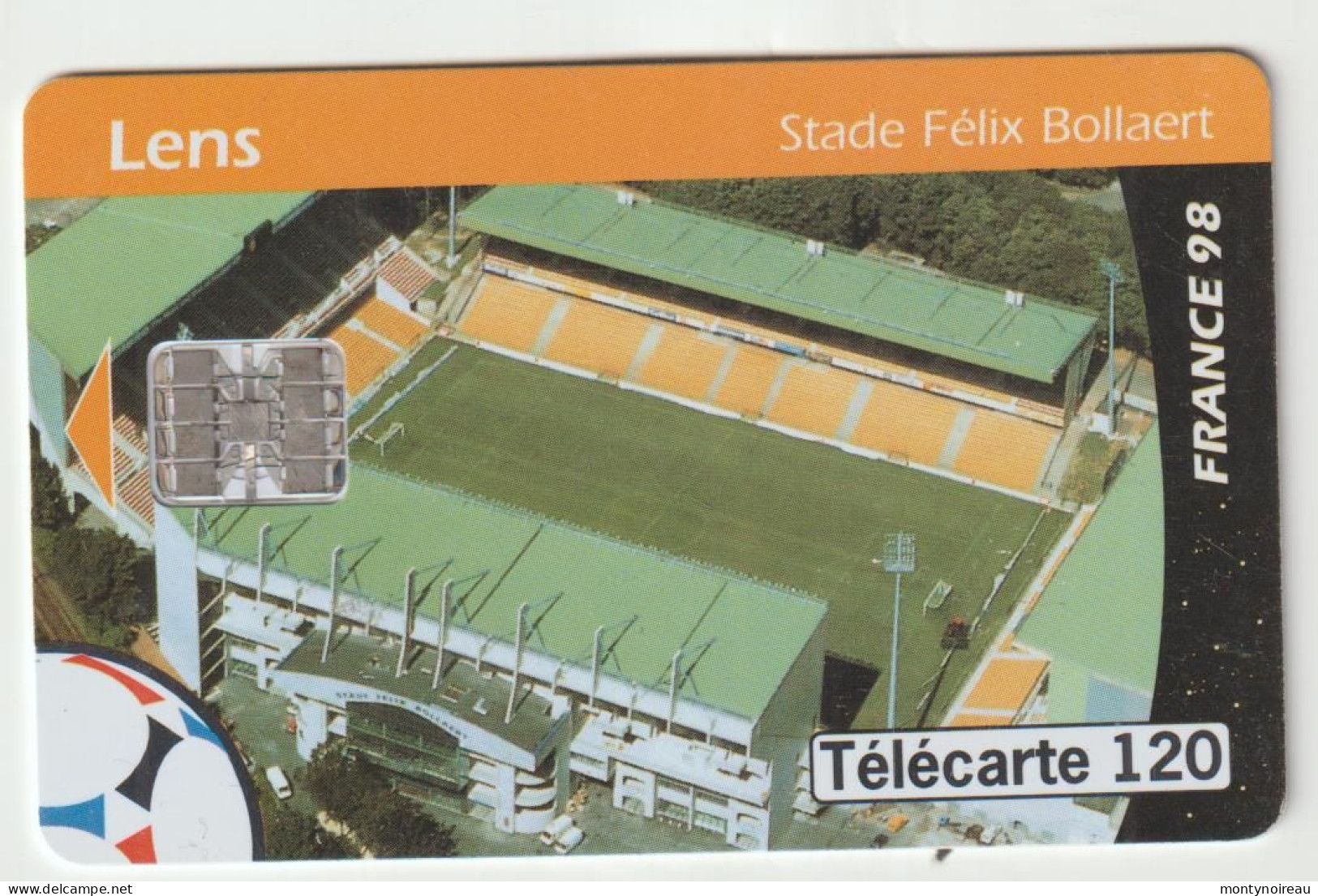 Télécarte France LENS Stade Bollaert - 1998 coupe du monde - F 874 - RCL