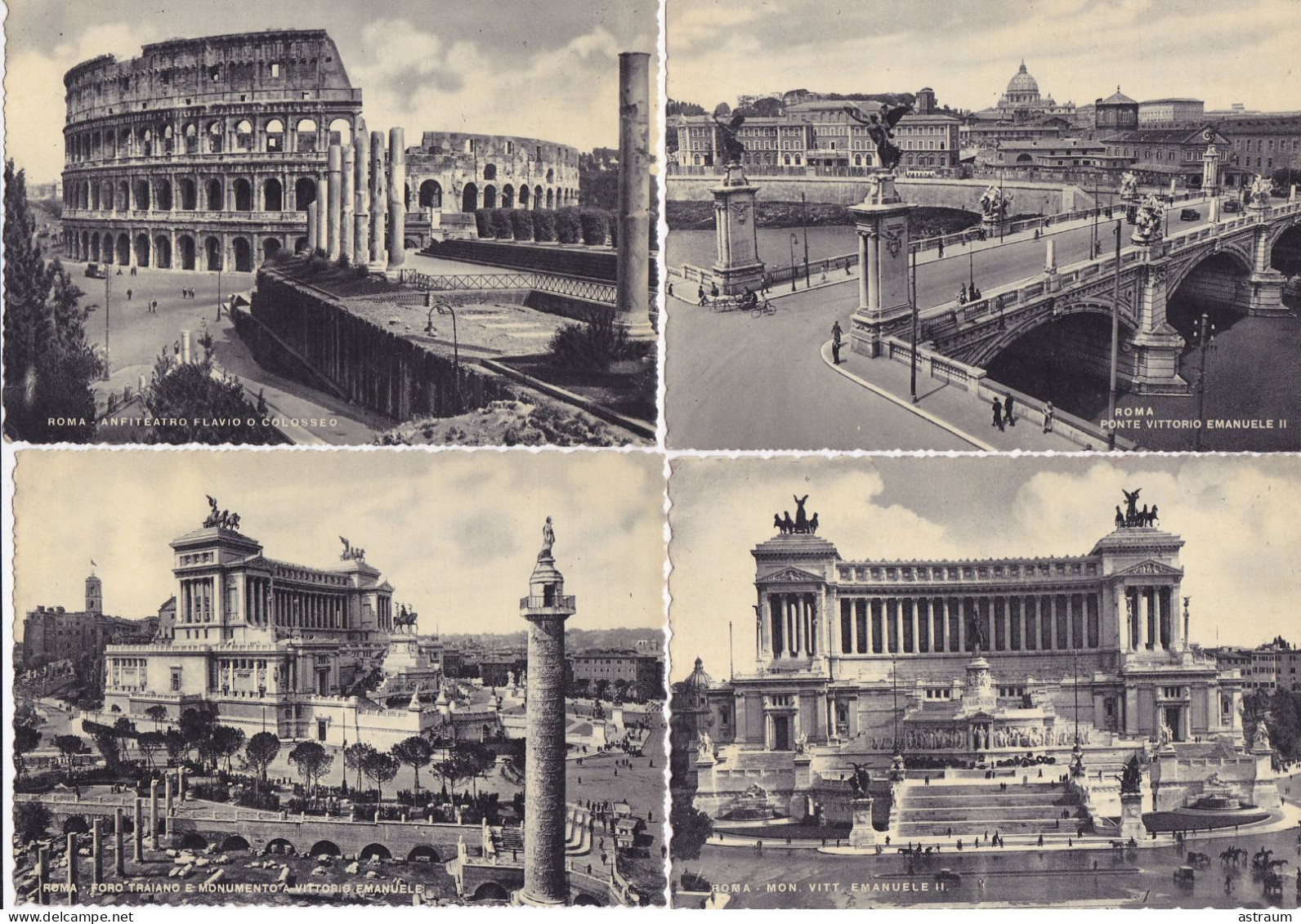 Lot De 31 Cpa - Italie - Rome / Roma - Collections & Lots