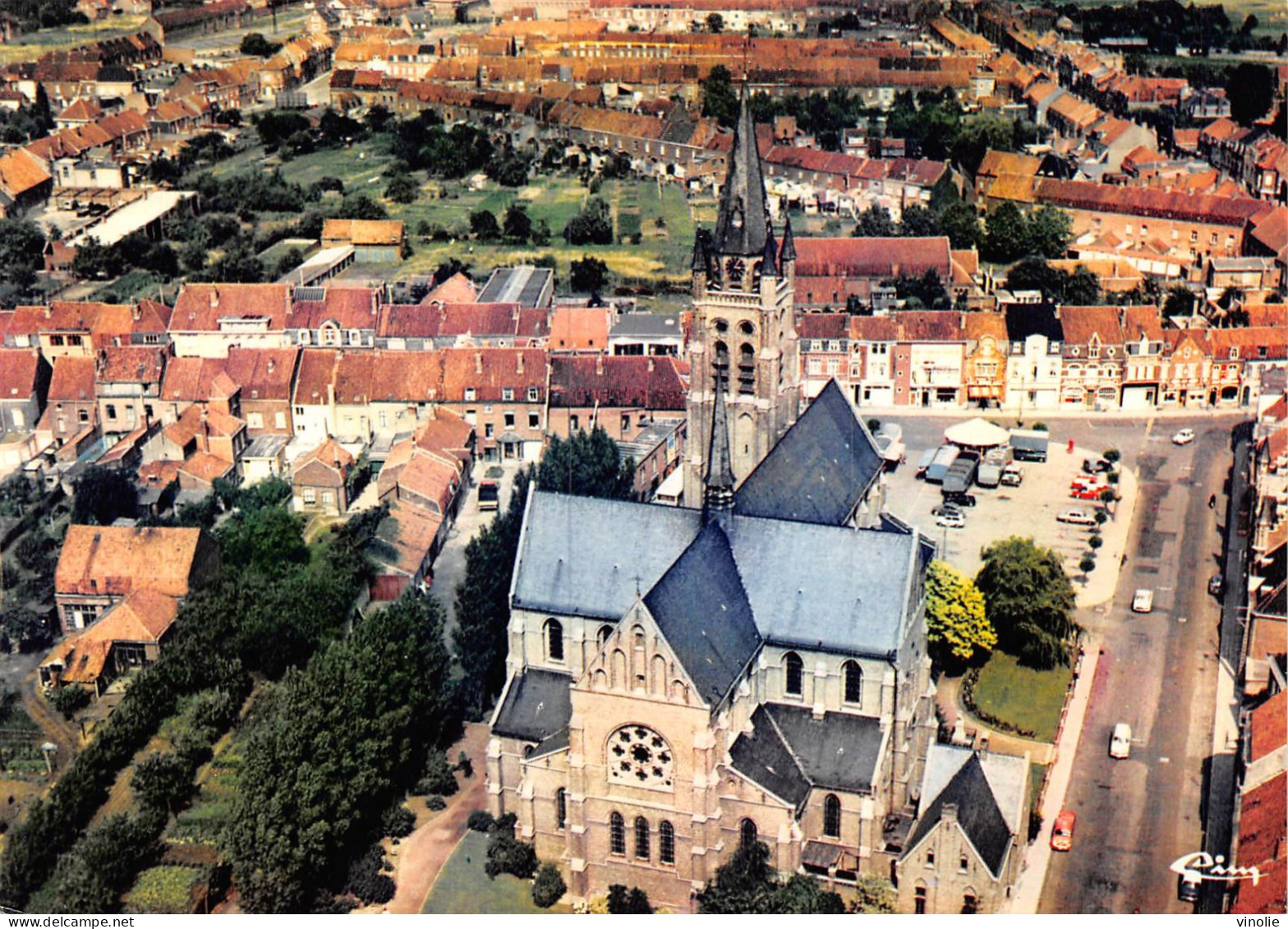 JK-23-3341 : VUE AERIENNE DE COMINES - Komen-Waasten