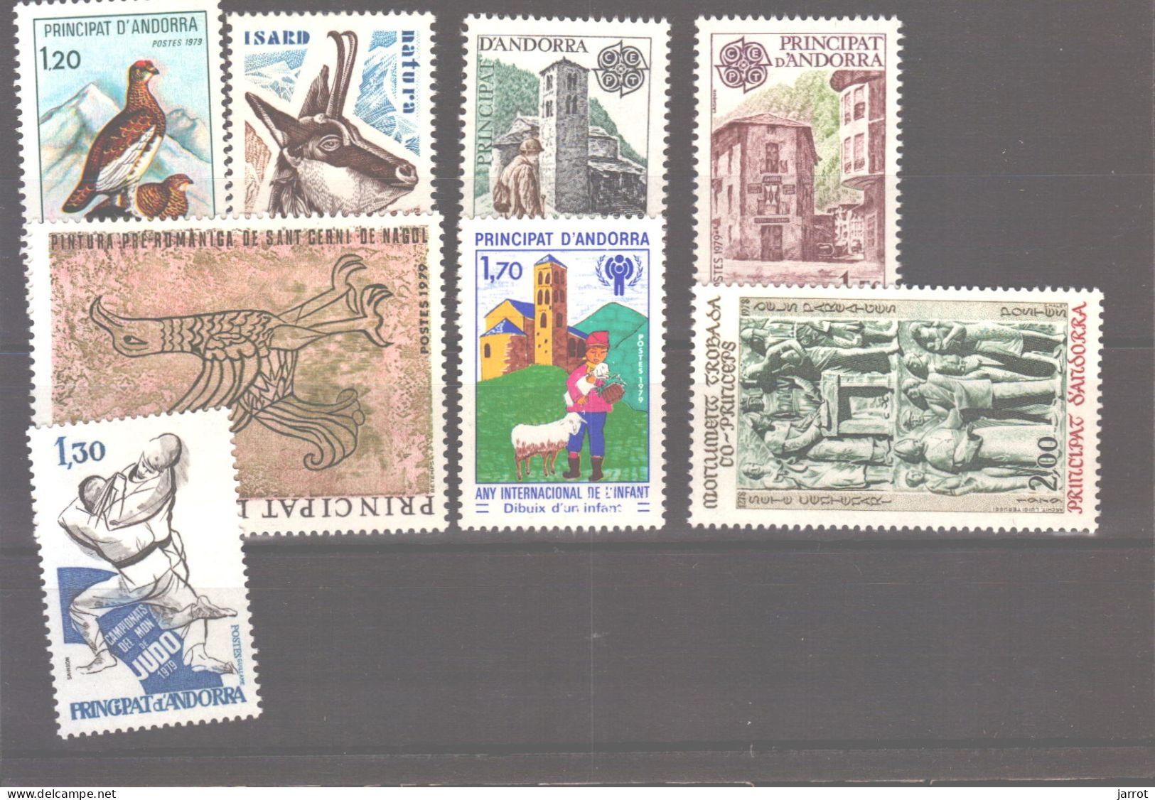 Année 1979 N° 274 à 281 ** MNH - Full Years