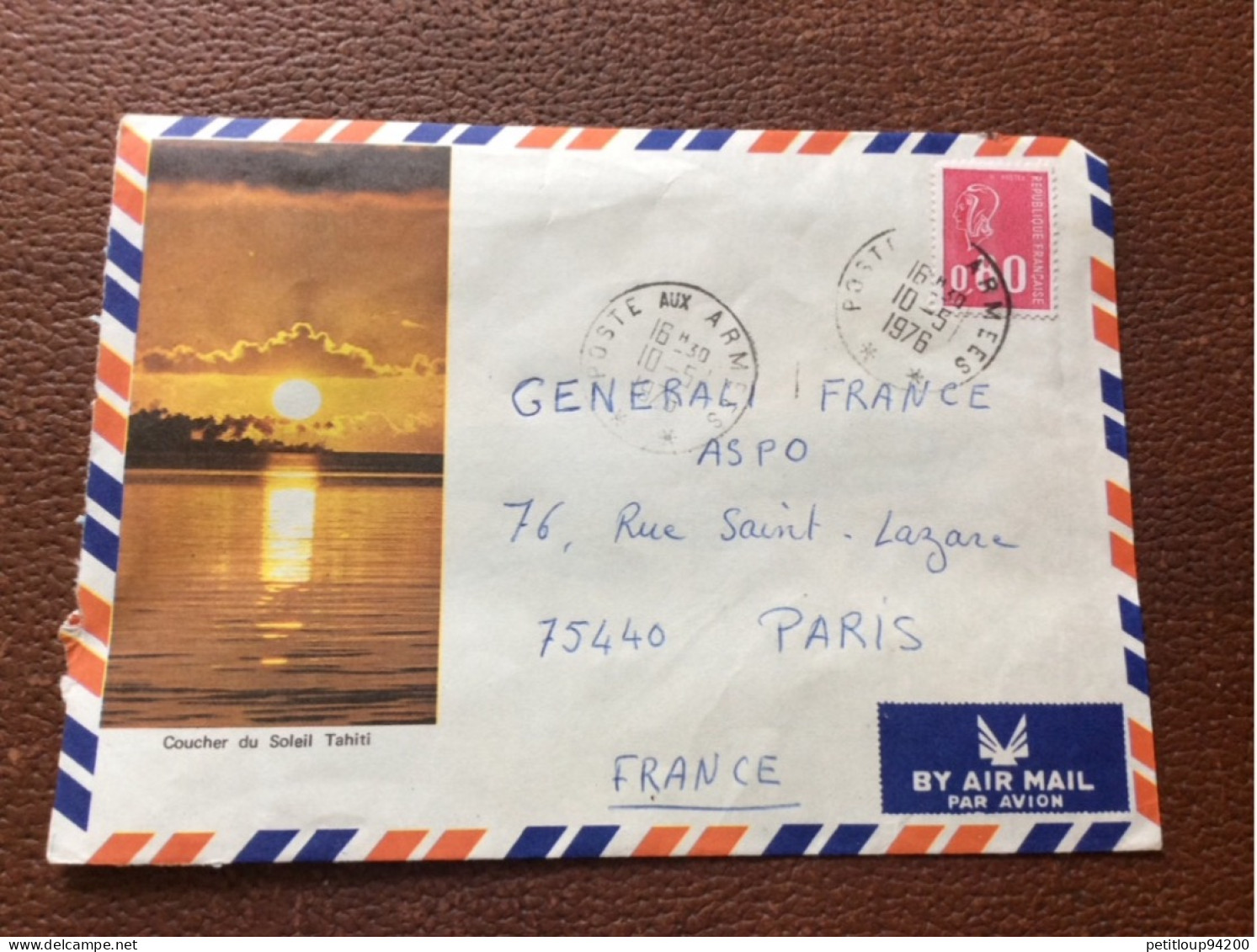 * POSTE AÉRIENNE  Polynesie Francaise  22 - Storia Postale