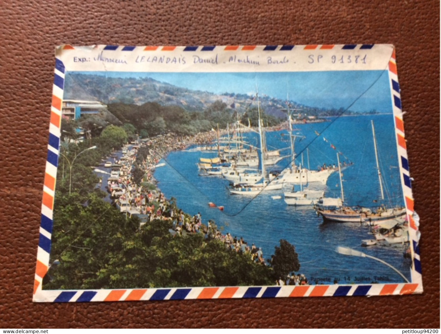 * POSTE AÉRIENNE  Polynesie Francaise  22 - Storia Postale