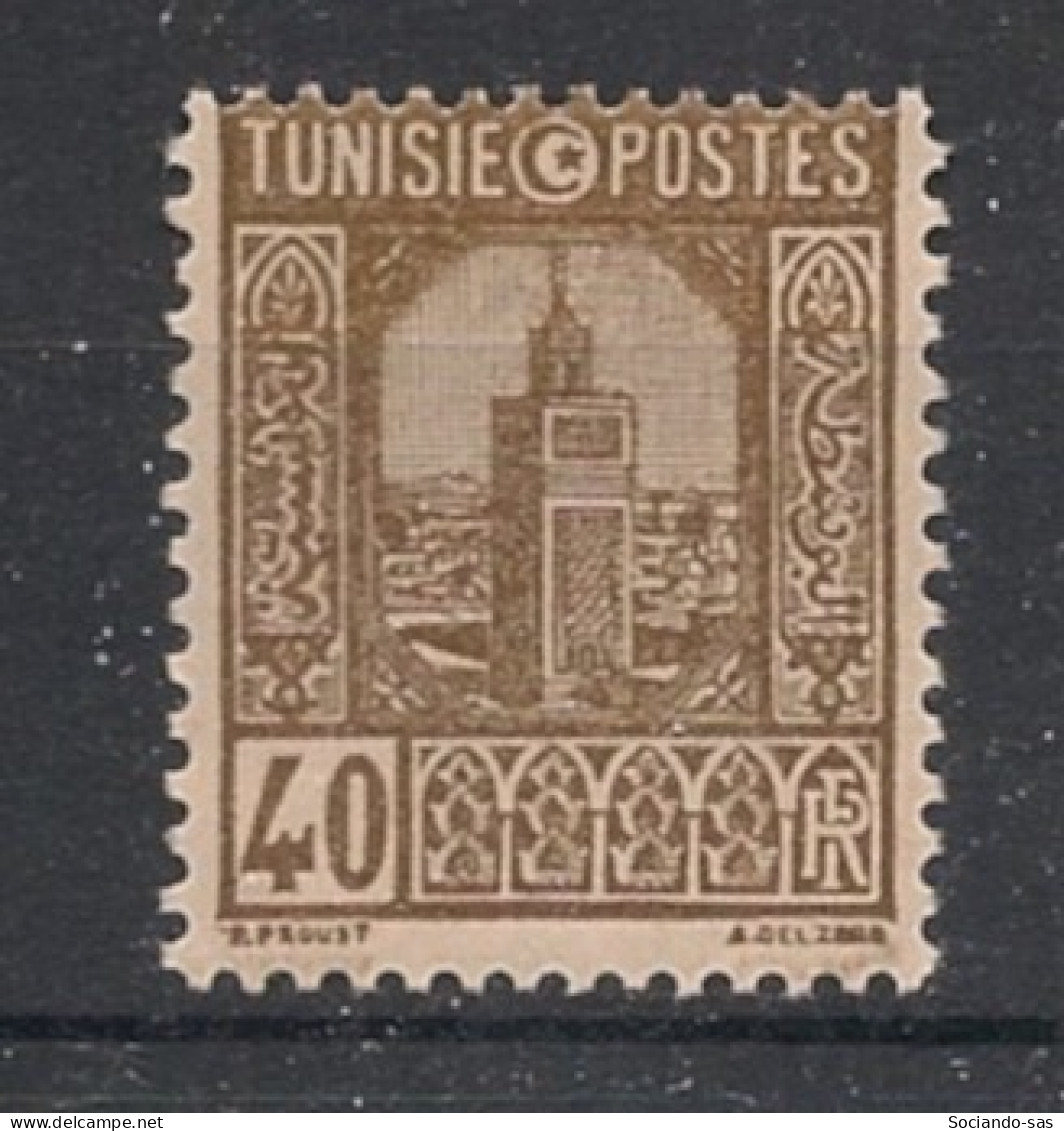 TUNISIE - 1926-28 - N°YT. 131 - Mosquée 40c - Neuf Luxe** / MNH / Postfrisch - Neufs