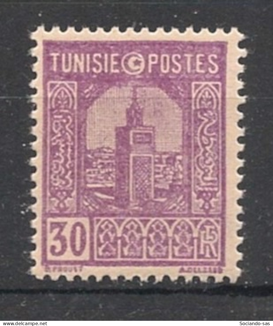 TUNISIE - 1926-28 - N°YT. 129 - Mosquée 30c - Neuf Luxe** / MNH / Postfrisch - Neufs