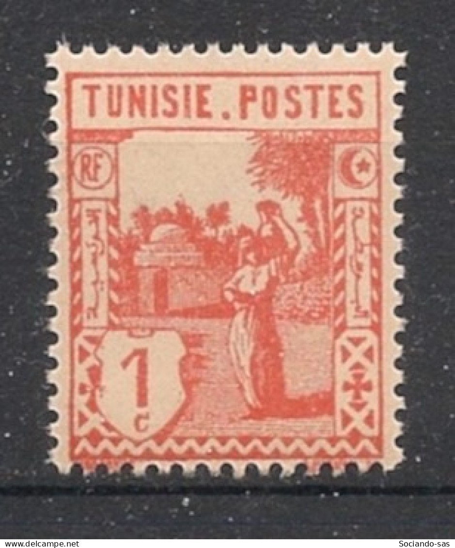 TUNISIE - 1926-28 - N°YT. 120 - Porteuse D’eau 1c - Neuf Luxe** / MNH / Postfrisch - Neufs