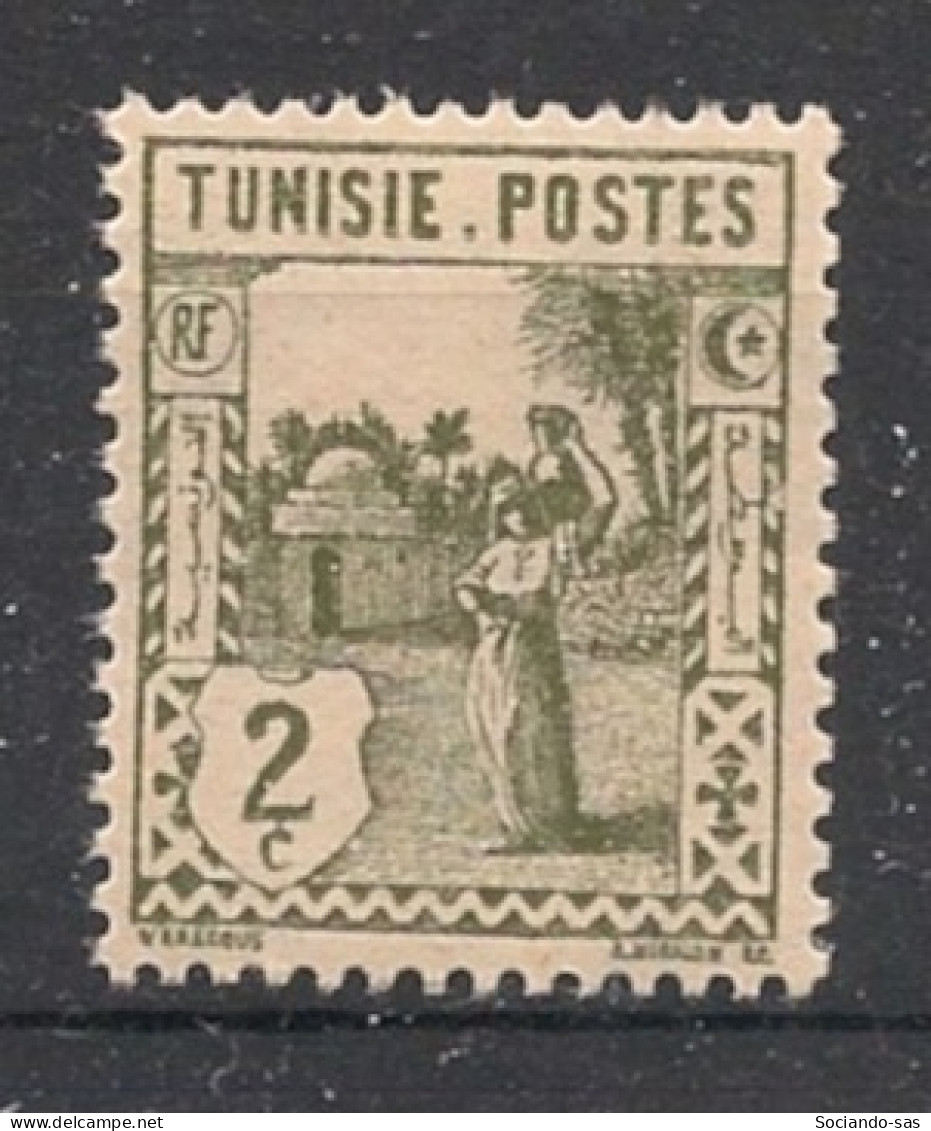 TUNISIE - 1926-28 - N°YT. 121 - Porteuse D’eau 2c - Neuf Luxe** / MNH / Postfrisch - Neufs