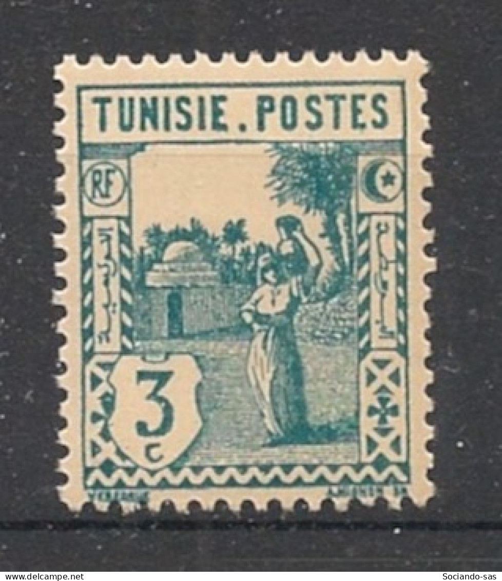 TUNISIE - 1926-28 - N°YT. 122 - Porteuse D’eau 3c - Neuf Luxe** / MNH / Postfrisch - Neufs