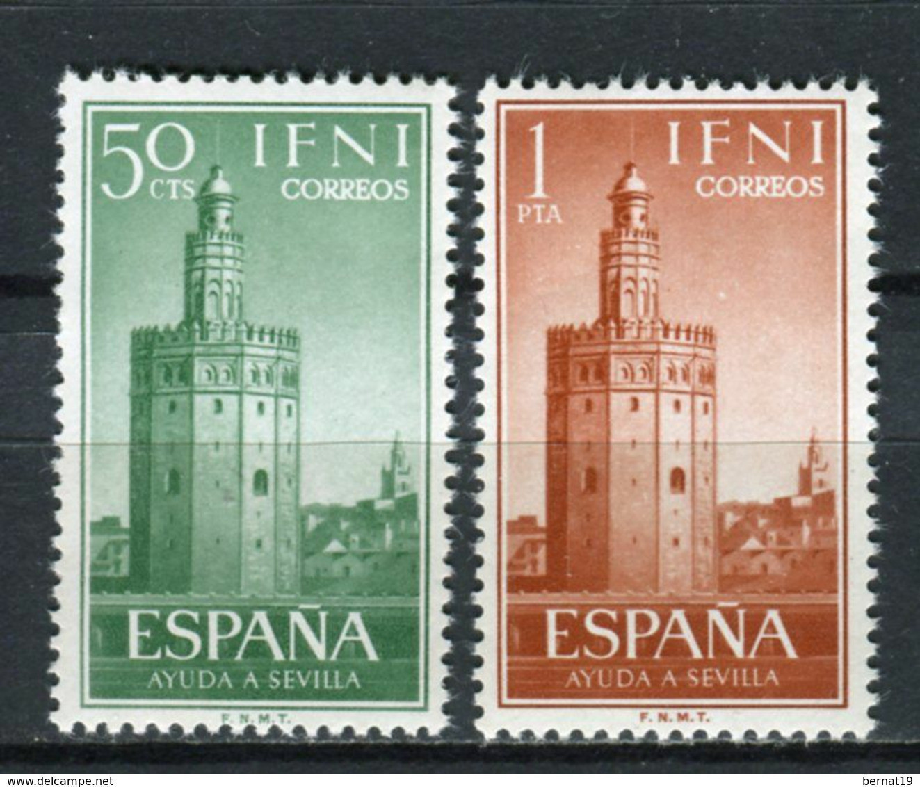 Ifni 1963. Edifil 193-94 ** MNH. - Ifni