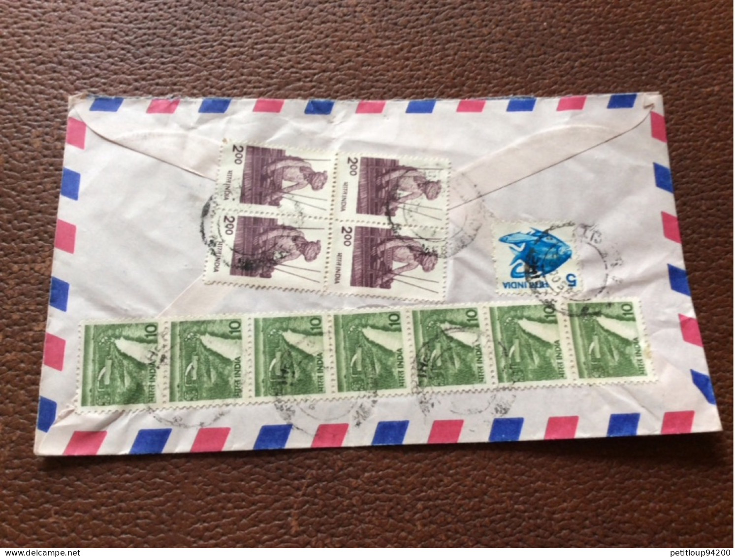 * POSTE AÉRIENNE Inde  37 - Airmail