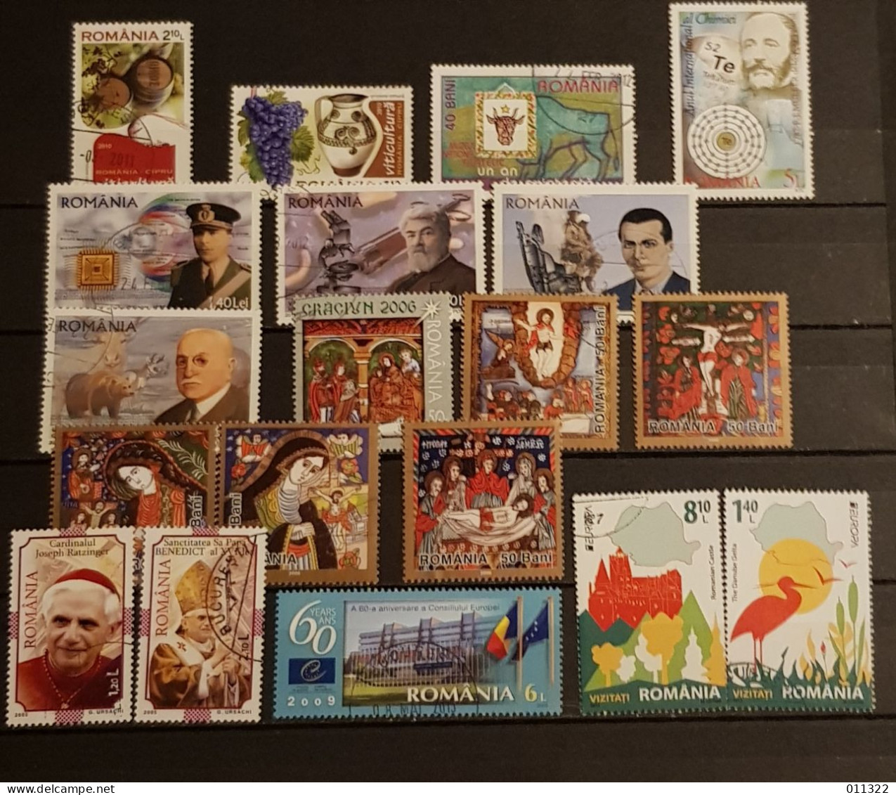 ROMANIA DIFFERENT TOPICS LOT USED - Gebraucht