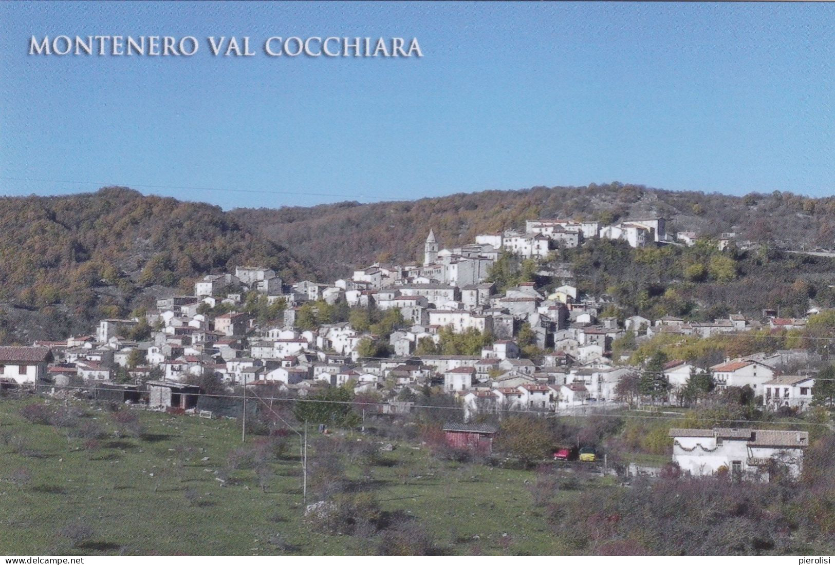(V640) - MONTENERO VAL COCCHIARA (Isernia) - Panorama - Isernia