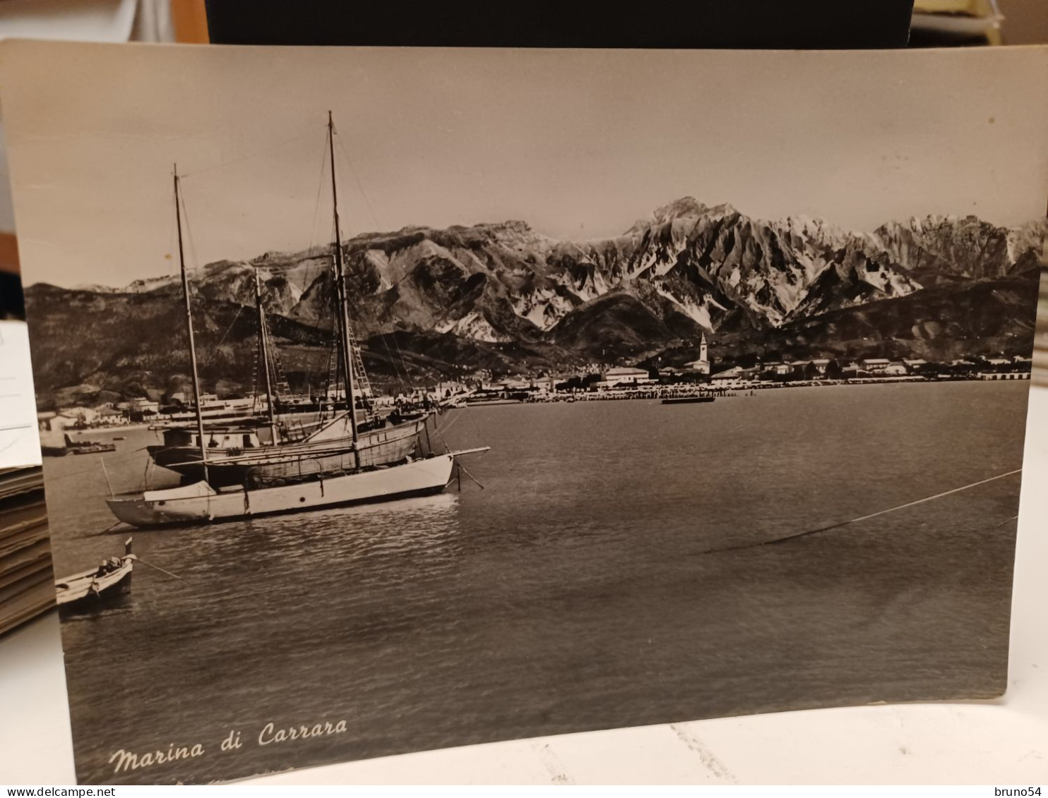 Cartolina Marina Di Carrara, , Panfili 1956 - Carrara