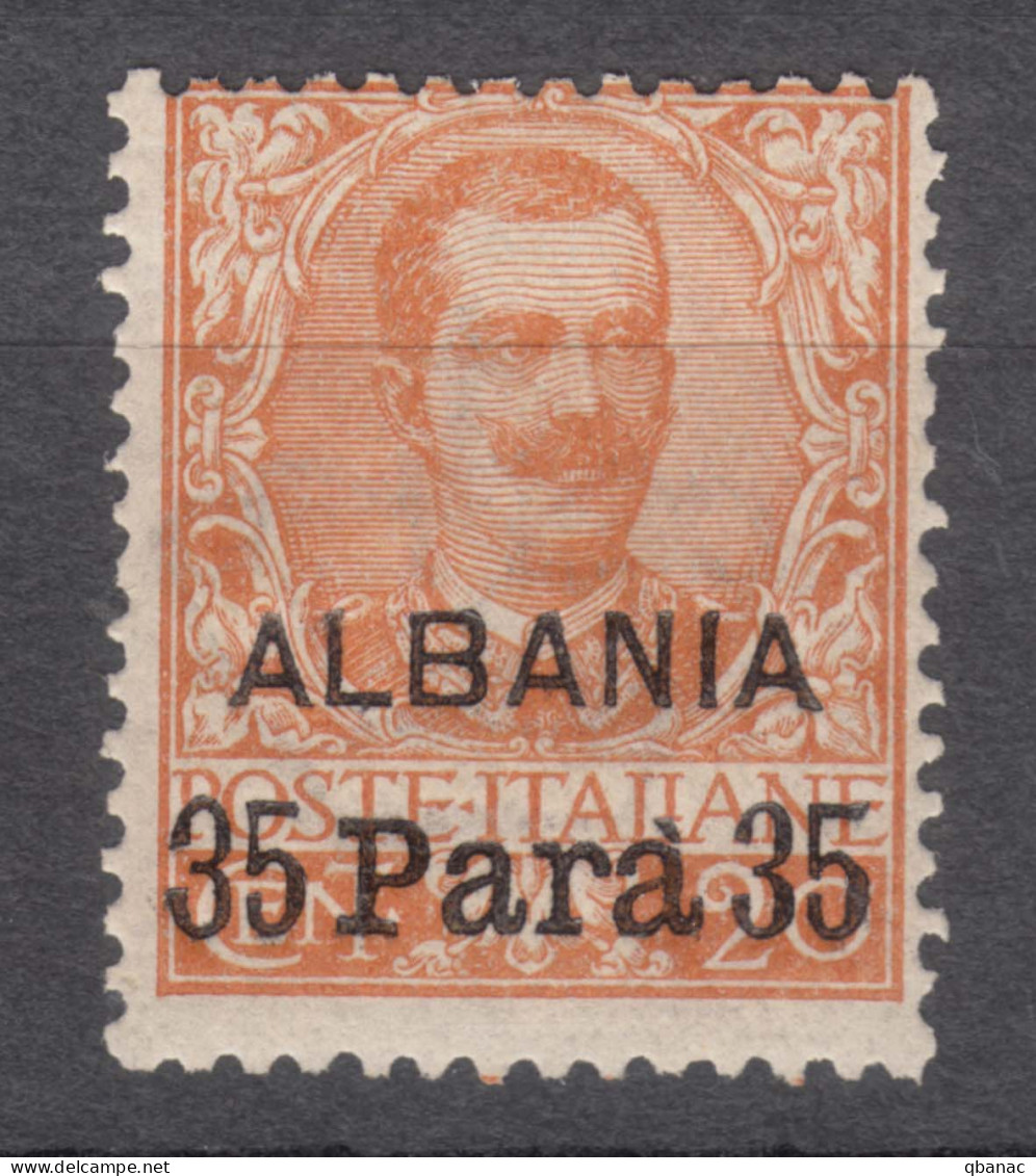 Italy Offices 1902 Albania Sassone#2 Mint Hinged - Albanië