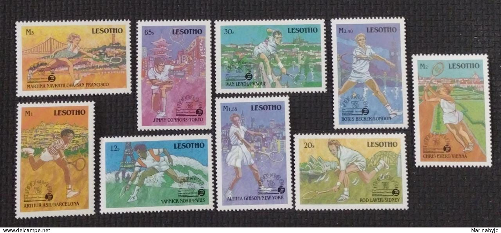 BD) 1975. LESOTHO, TENNI OLYMPICS, MNH - Lesotho
