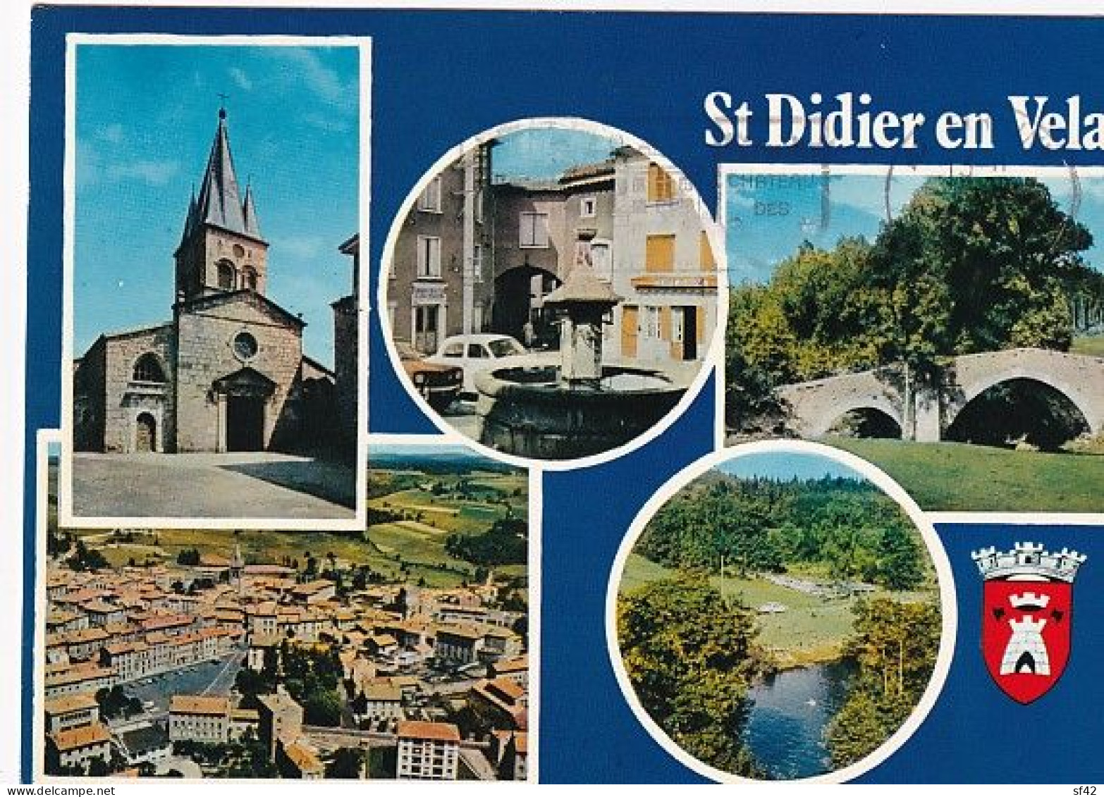 SAINT DIDIER EN VELAY           5 VUES   + FLAMME DE FIRMINY - Saint Didier En Velay