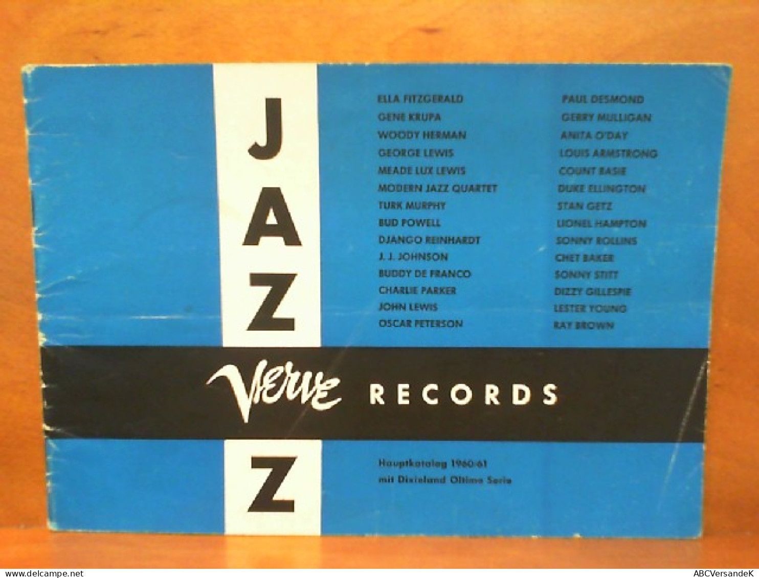 Jazz - Hauptkatalog 1960 / 61 Mit Dixieland Oltime Serie - Música