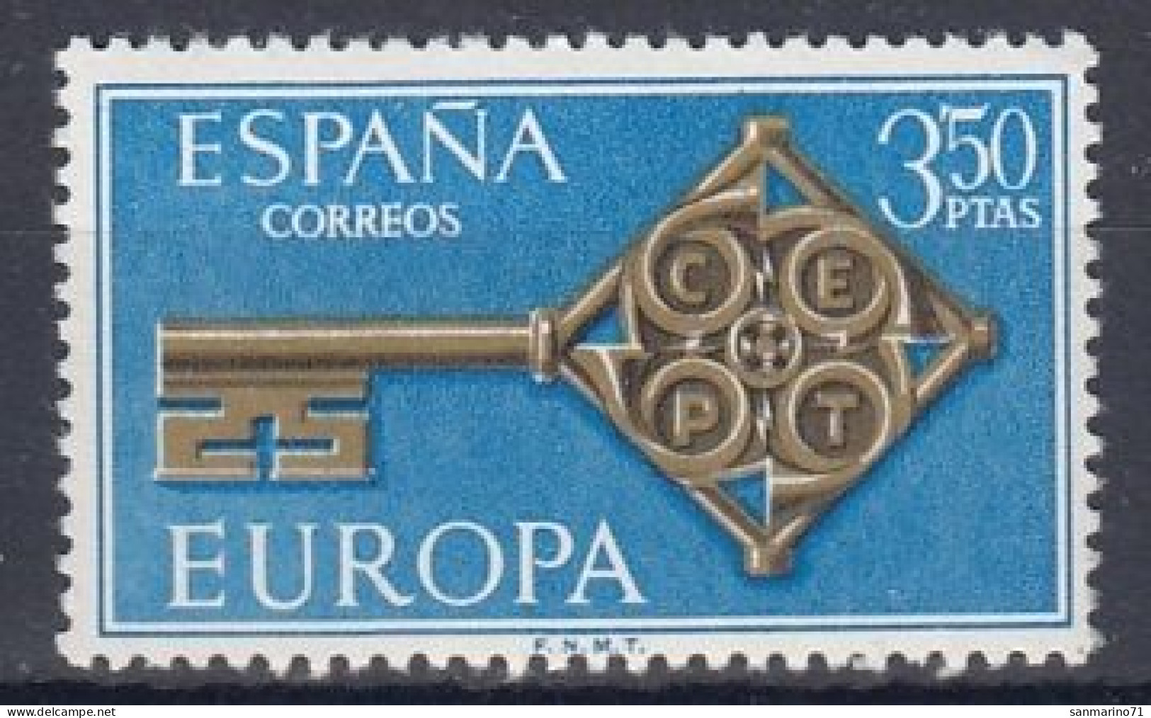 SPAIN 1755,unused - 1968