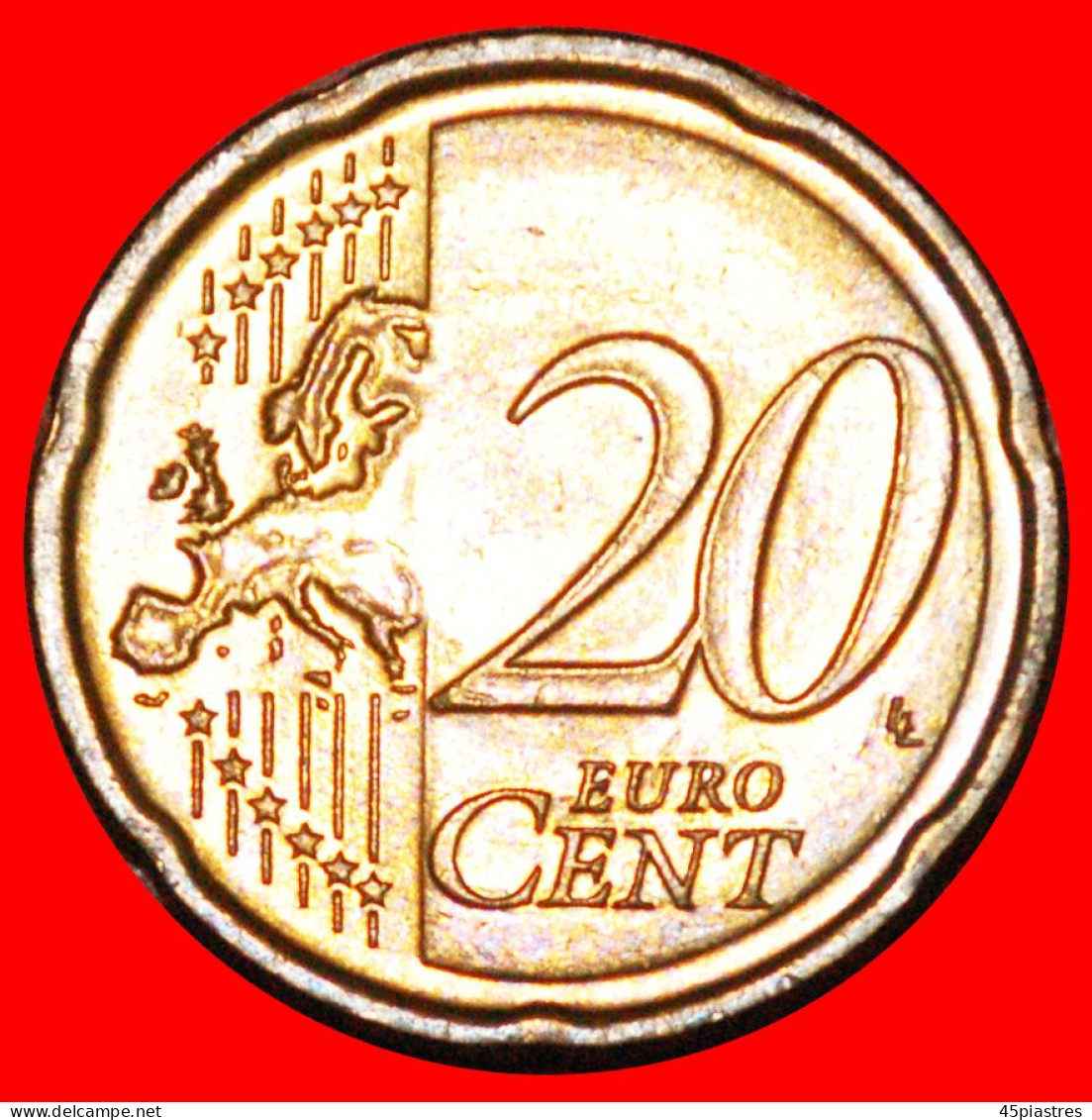 * GREECE (2008-2022): CYPRUS  20 CENT 2010! SHIP NORDIC GOLD MINT LUSTRE! UNCOMMON YEAR! · LOW START! · NO RESERVE!!! - Chypre