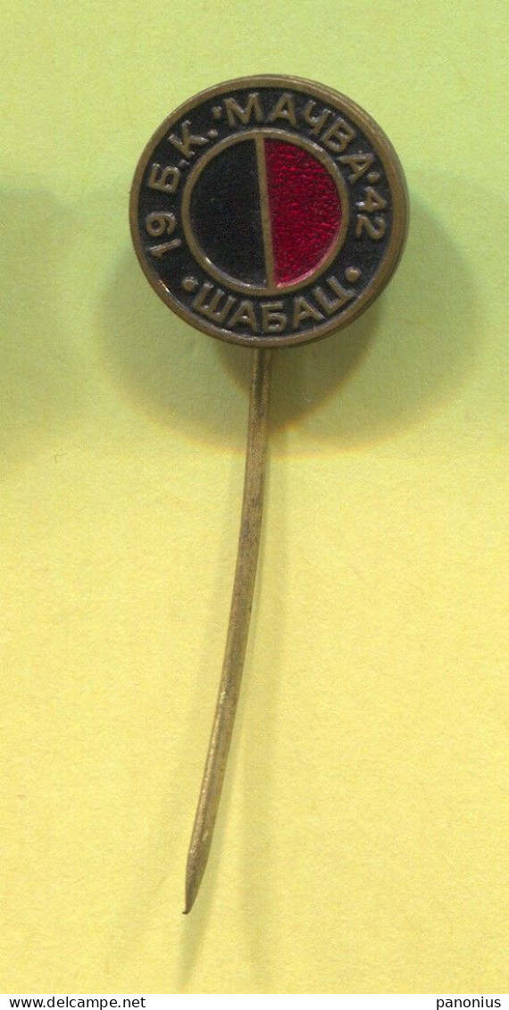 Boxing Box Boxe Pugilato - Club Mačva Šabac Serbia, Vintage Pin Badge Abzeichen - Boxing