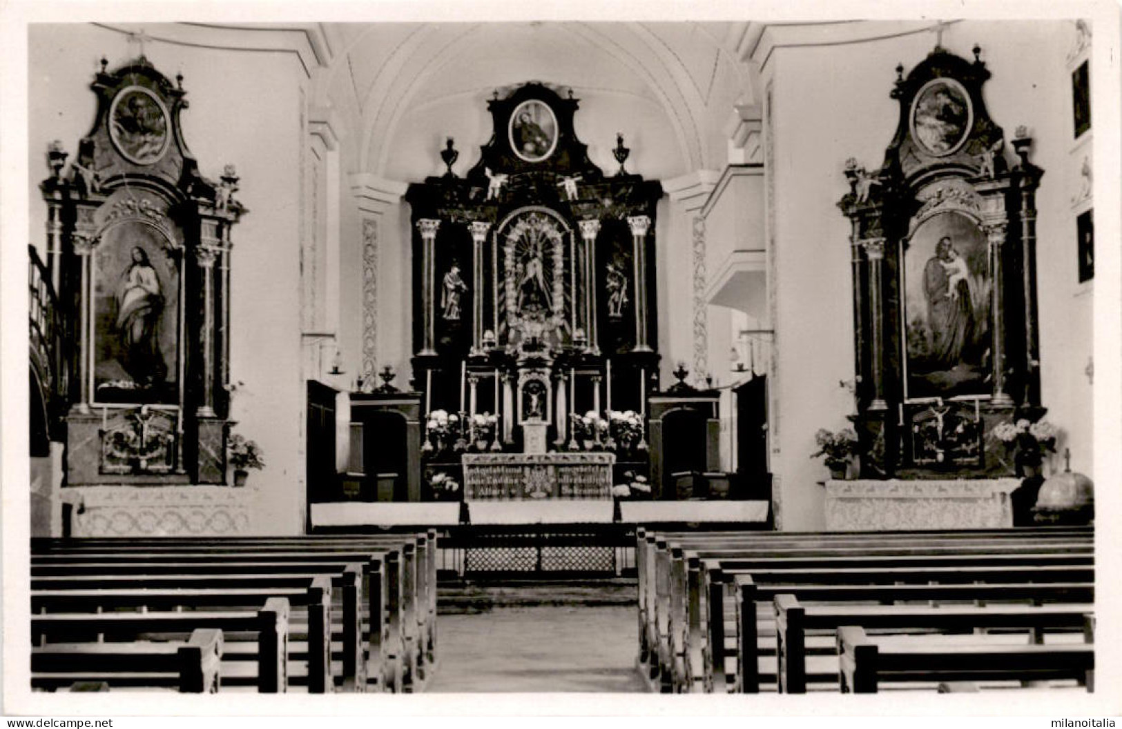 Inneres Der Wallfahrtskirche U. L. Frau Von Sörenberg Im Mariental, Entlebuch  - Entlebuch