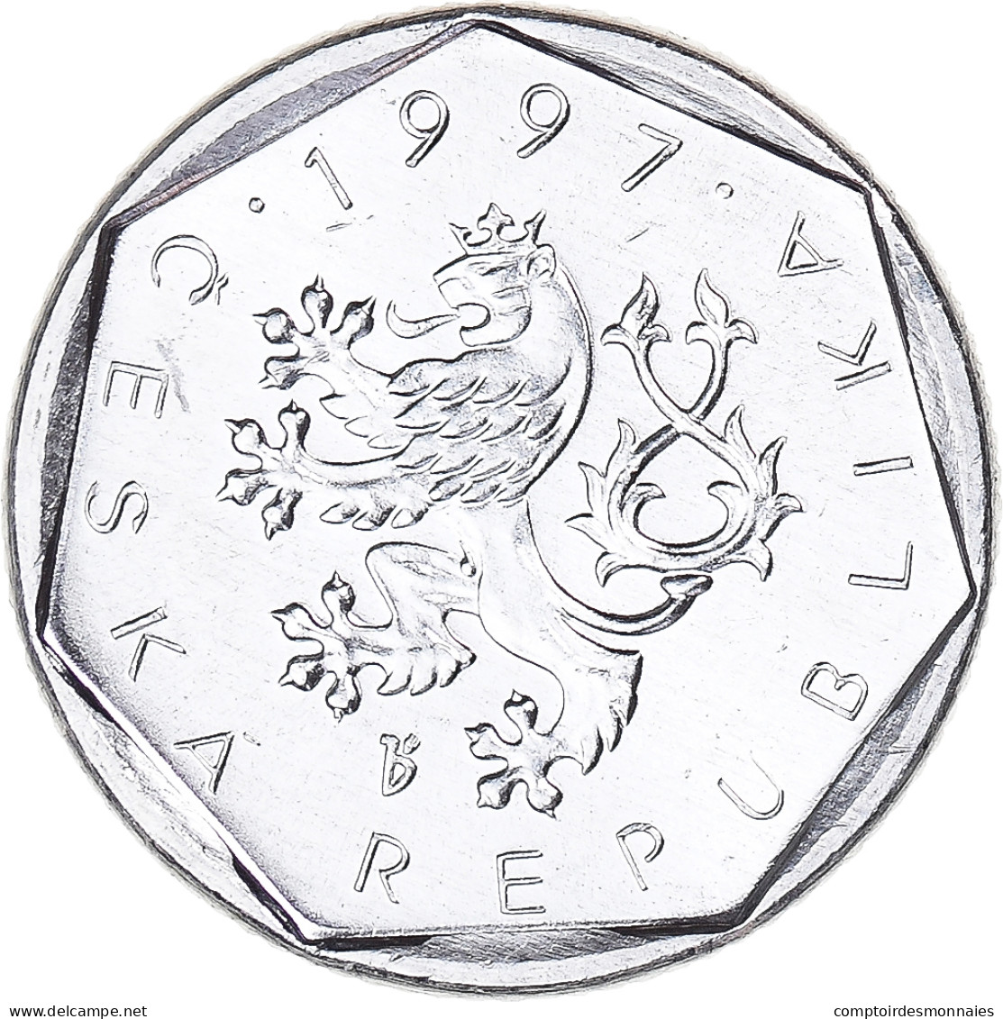 Monnaie, République Tchèque, 20 Haleru, 1997 - Czech Republic