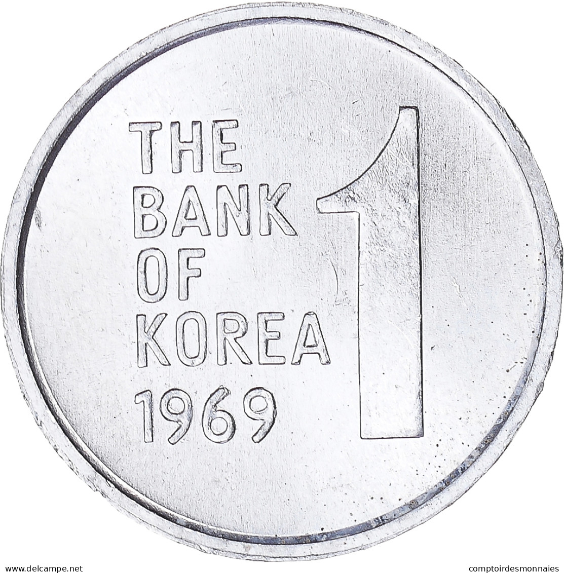 Monnaie, Corée, Won, 1969 - Corée Du Sud