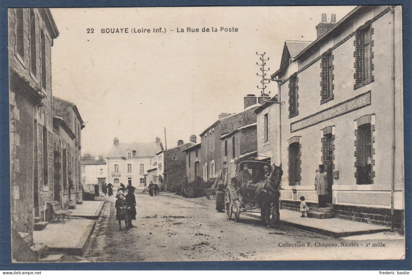 BOUAYE - La Rue De La Poste - Bouaye